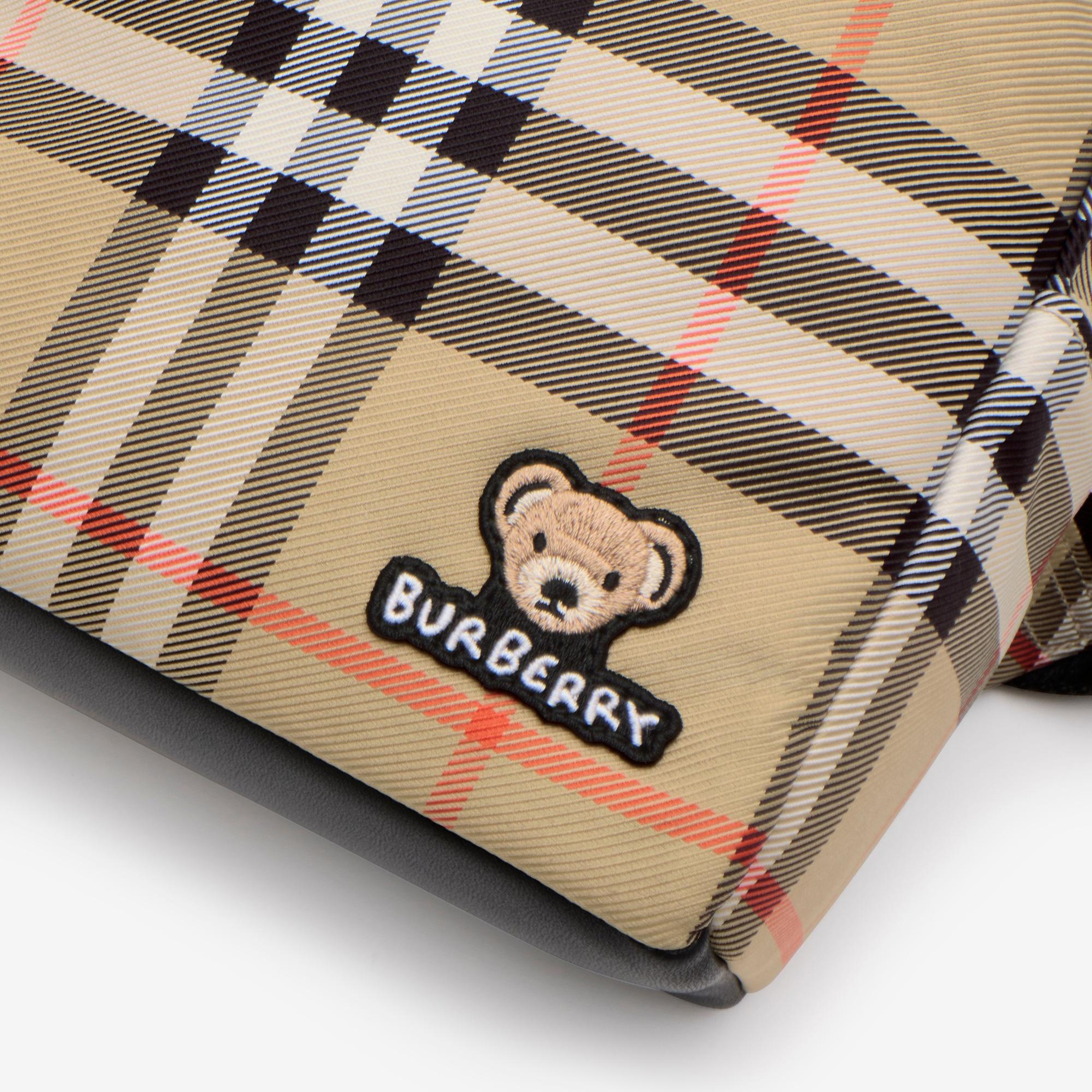 Burberry Check Çocuk Bej Sırt Çantası