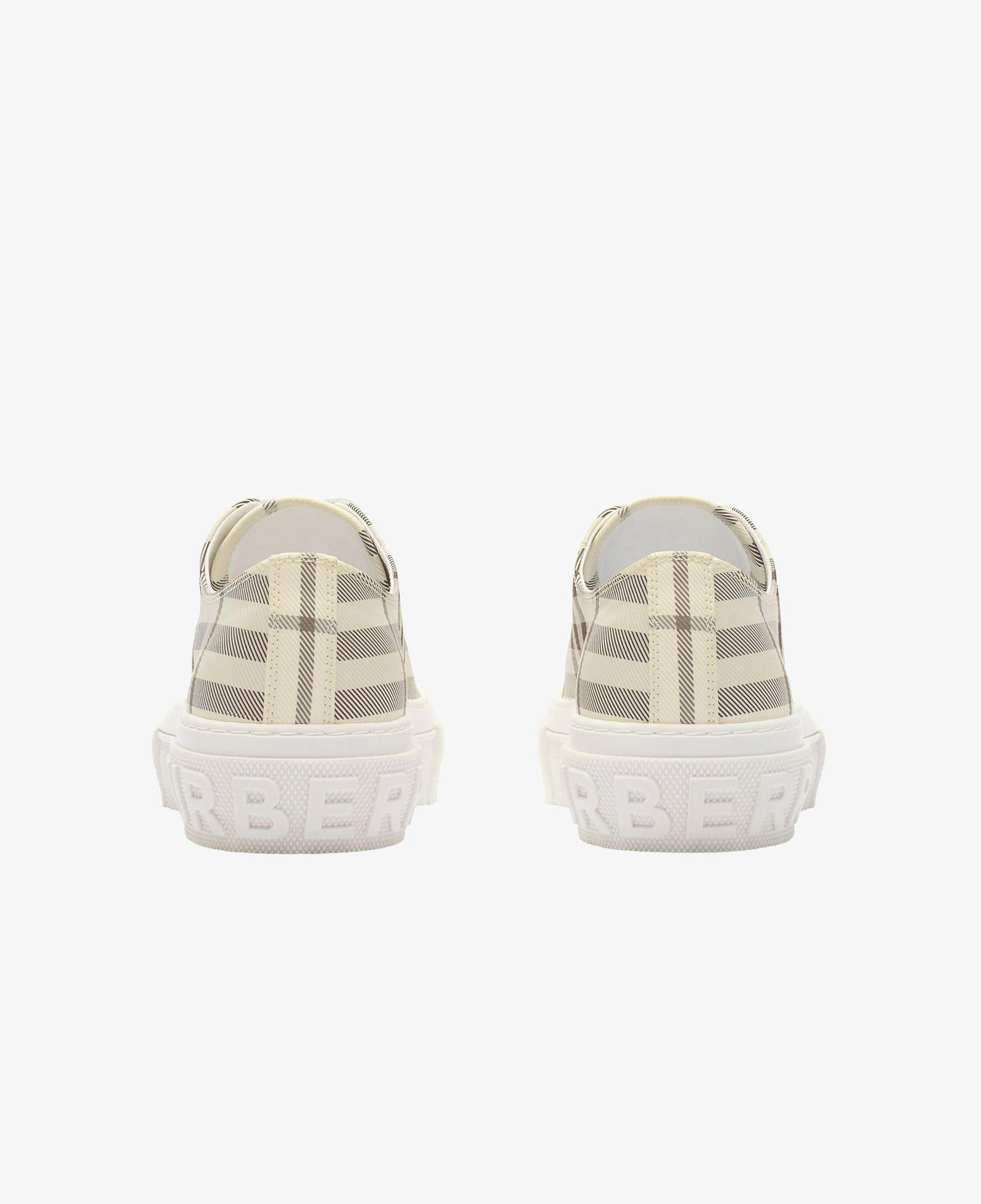 Burberry Jack Check Kadın Bej Sneaker
