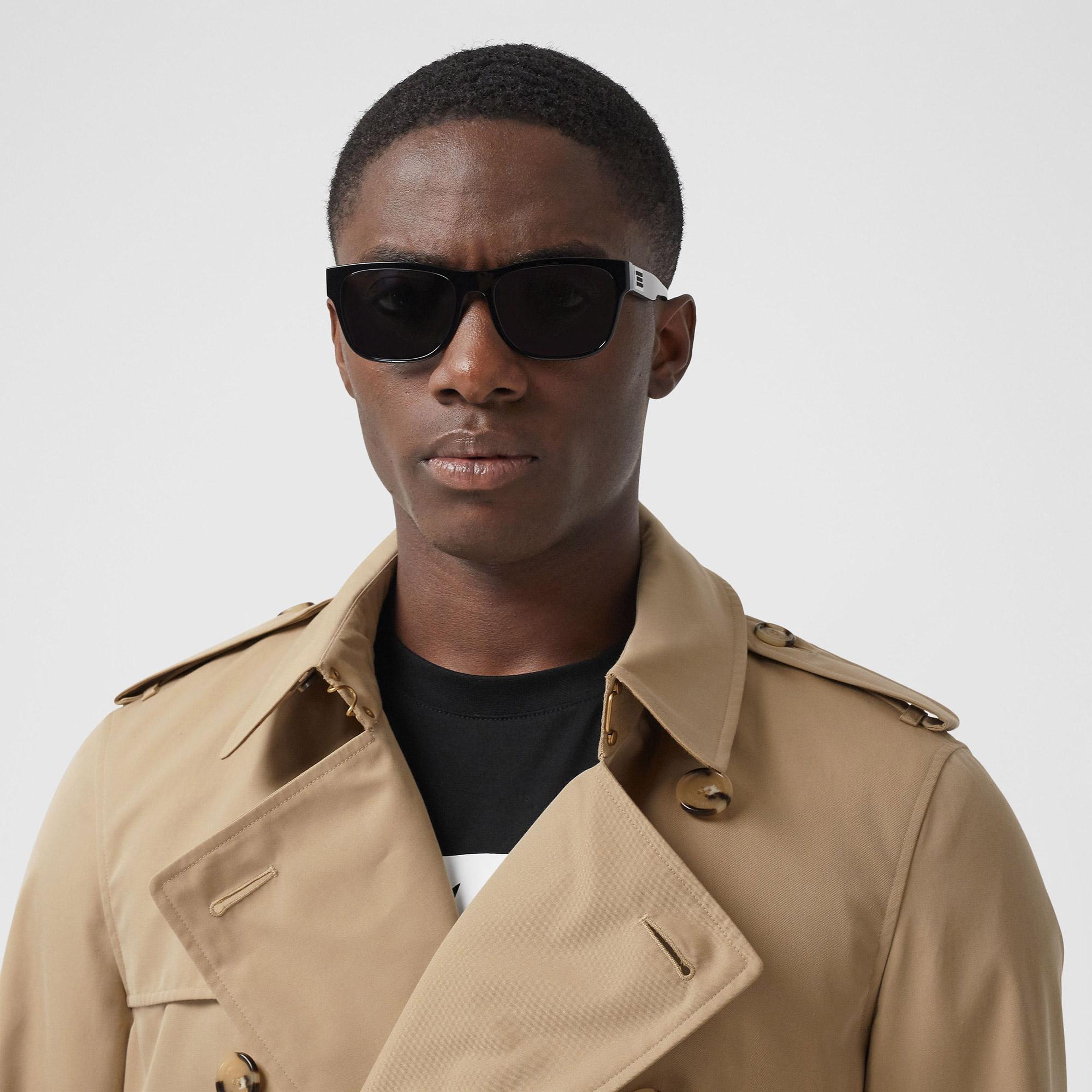 Burberry The Long Chelsea Heritage Erkek Bej Trençkot