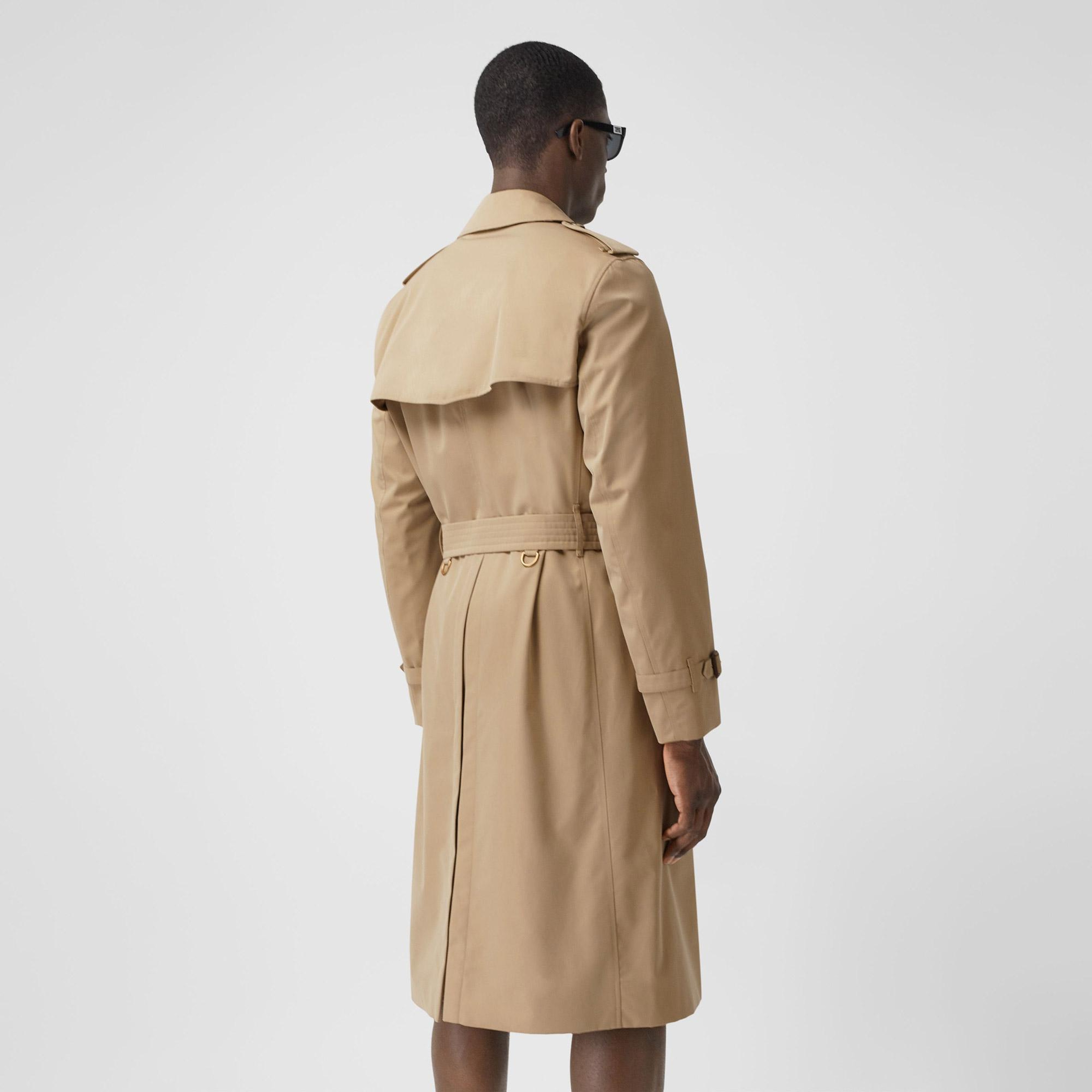 Burberry The Long Chelsea Heritage Erkek Bej Trençkot