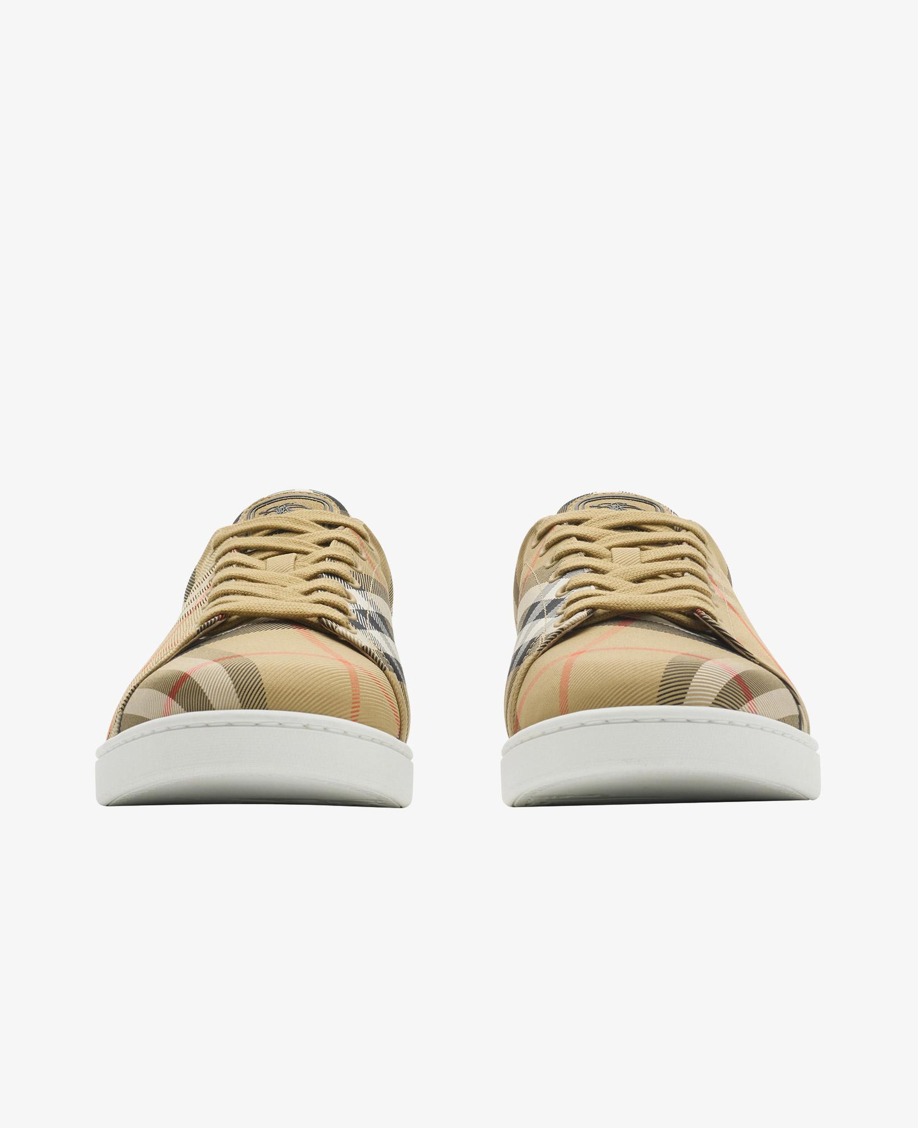 Burberry Set Check Erkek Bej Sneaker