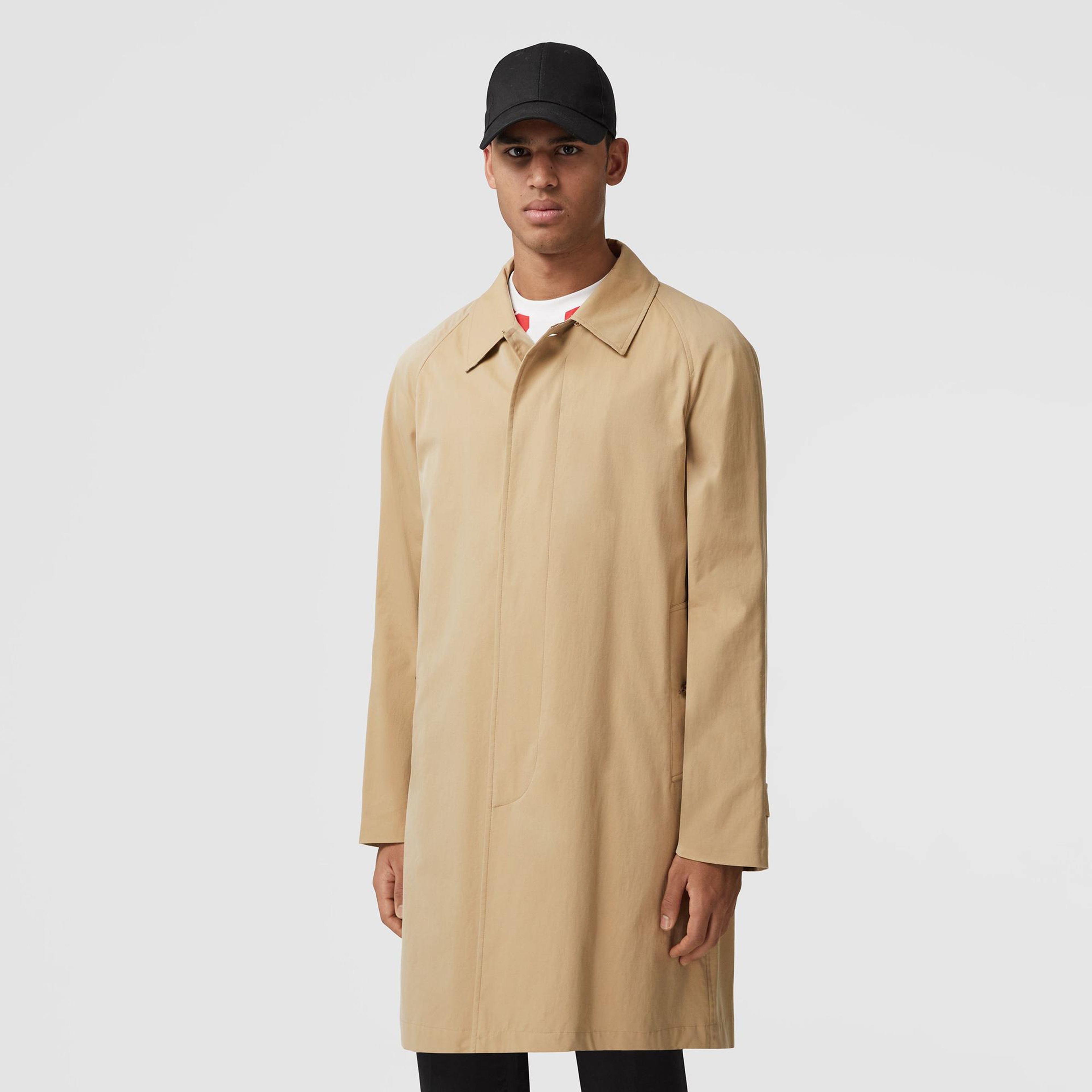 Burberry Mid-length Lightweight Camden Car Erkek Bej Trençkot
