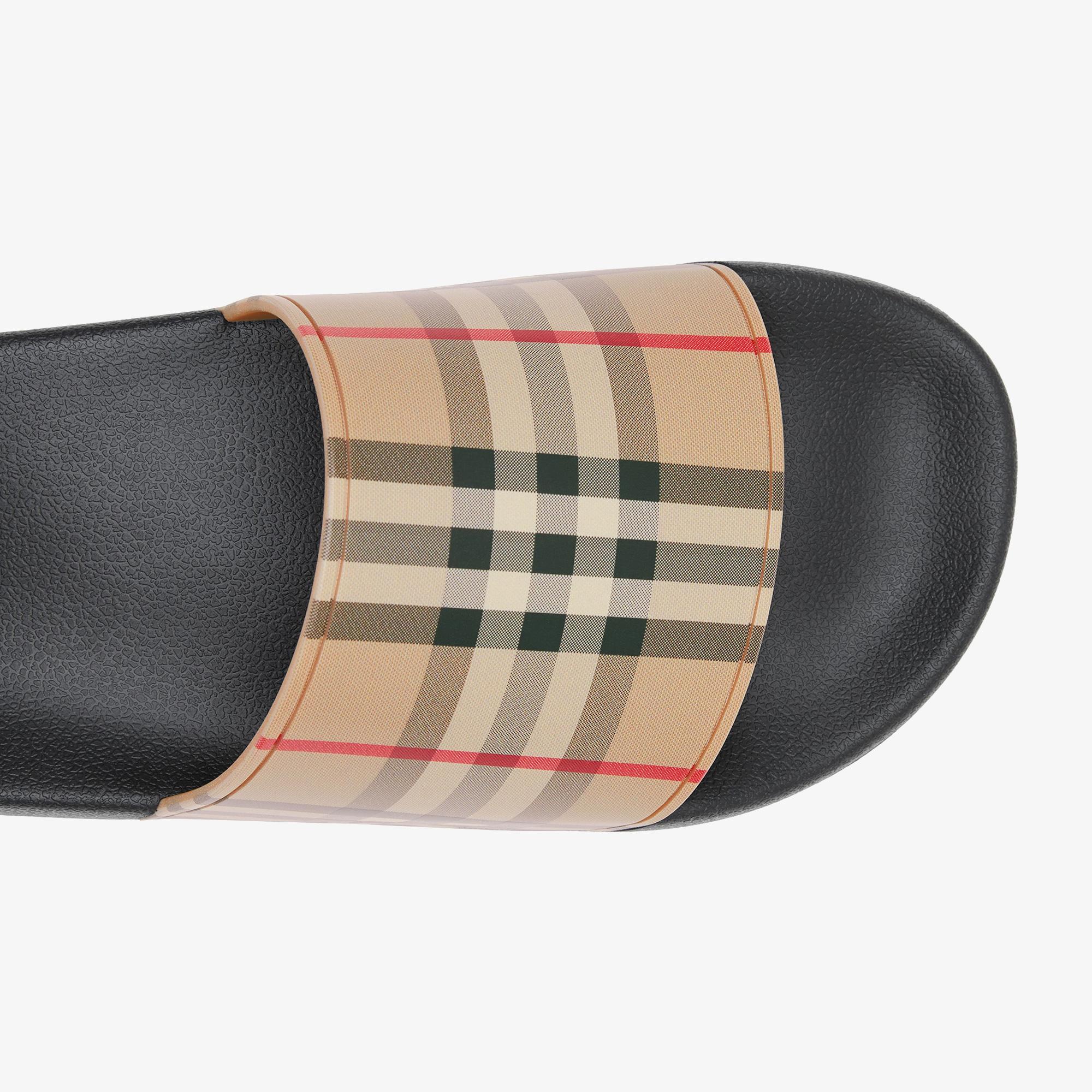 Burberry Furley Vintage Erkek Bej Terlik