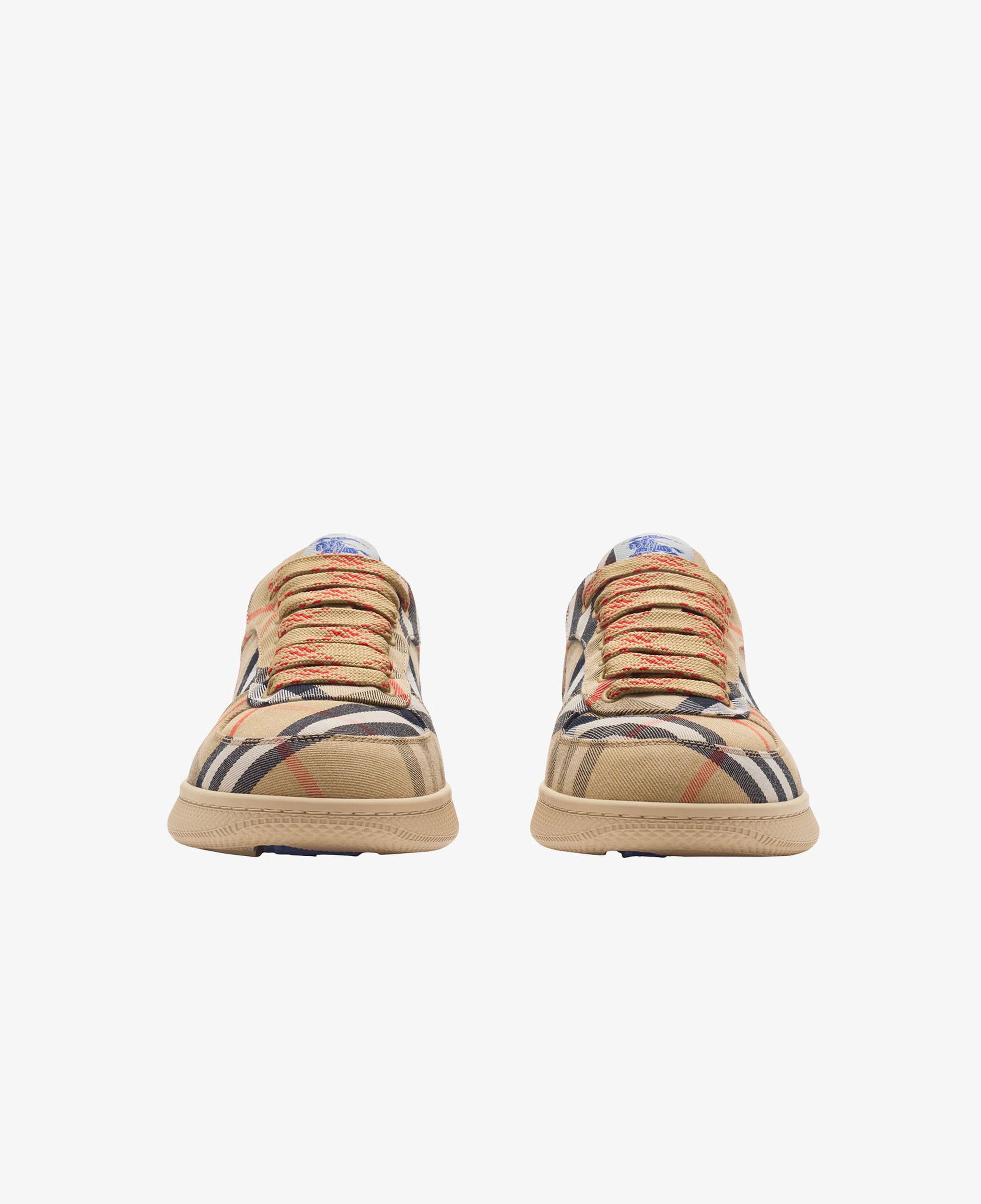 Burberry Check Terrace Kadın Bej Sneaker
