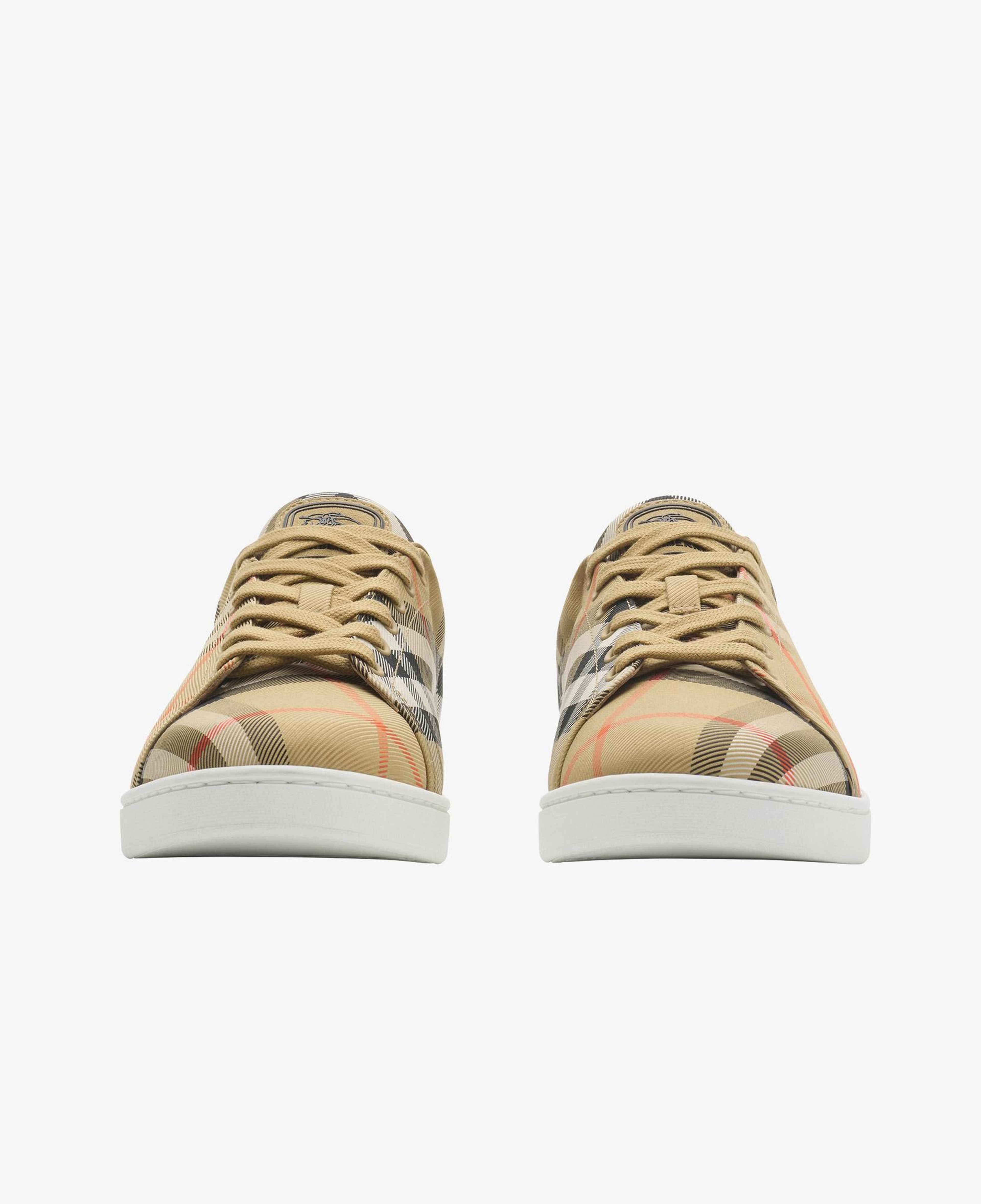 Burberry Set Check Kadın Bej Sneaker