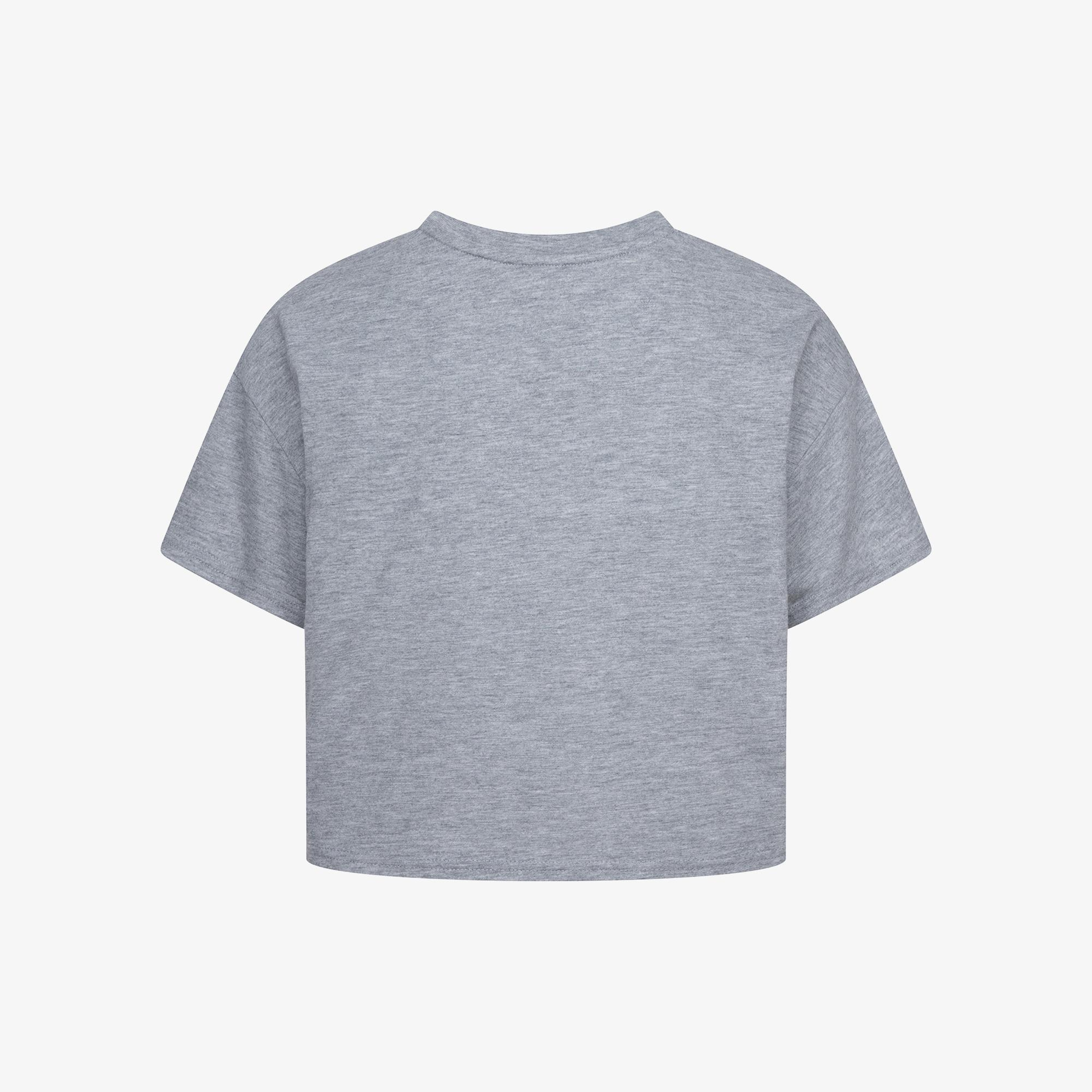 Converse Tıe Front Çocuk Gri T-Shirt
