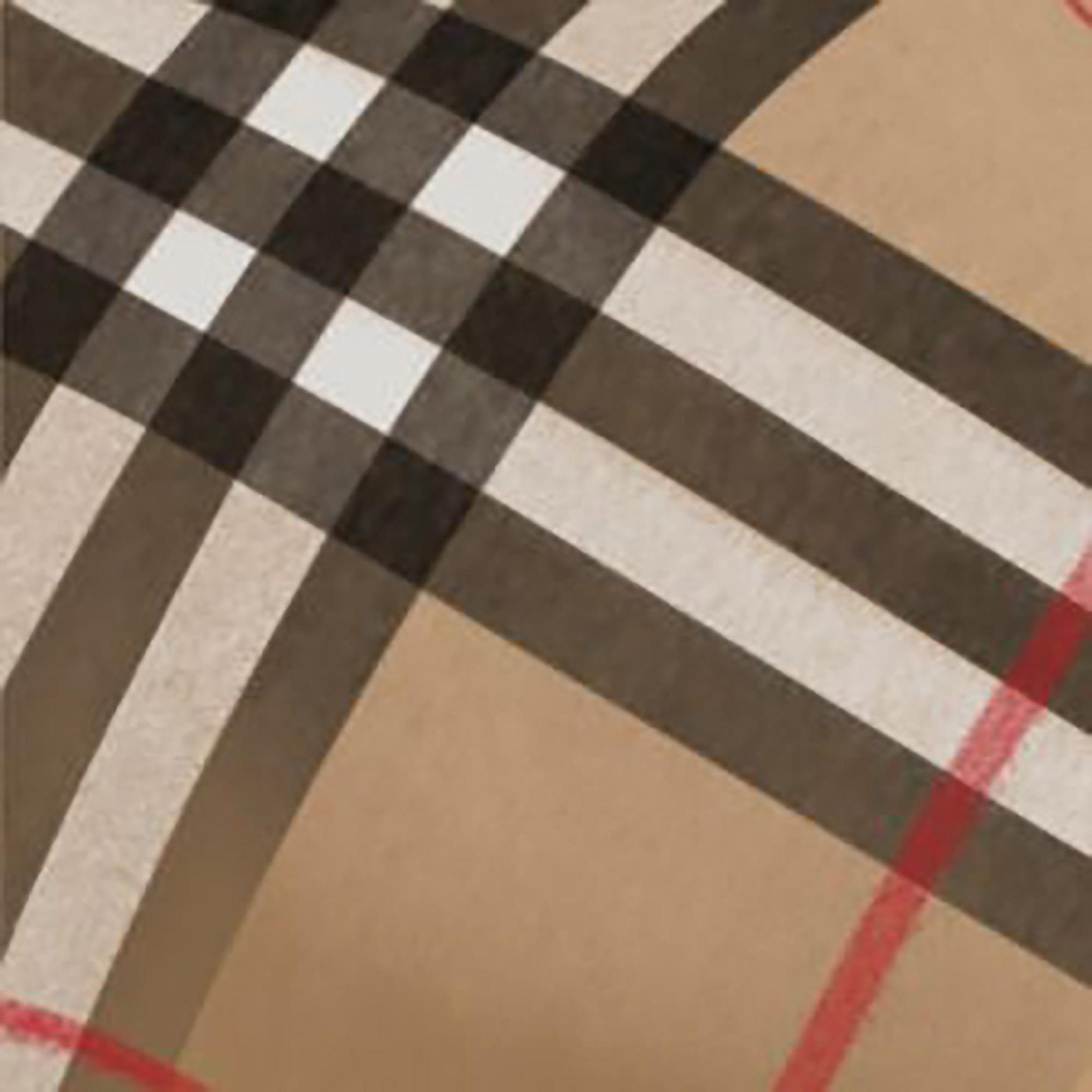 Burberry Check Triangle Kadın Bej Bikini Üstü