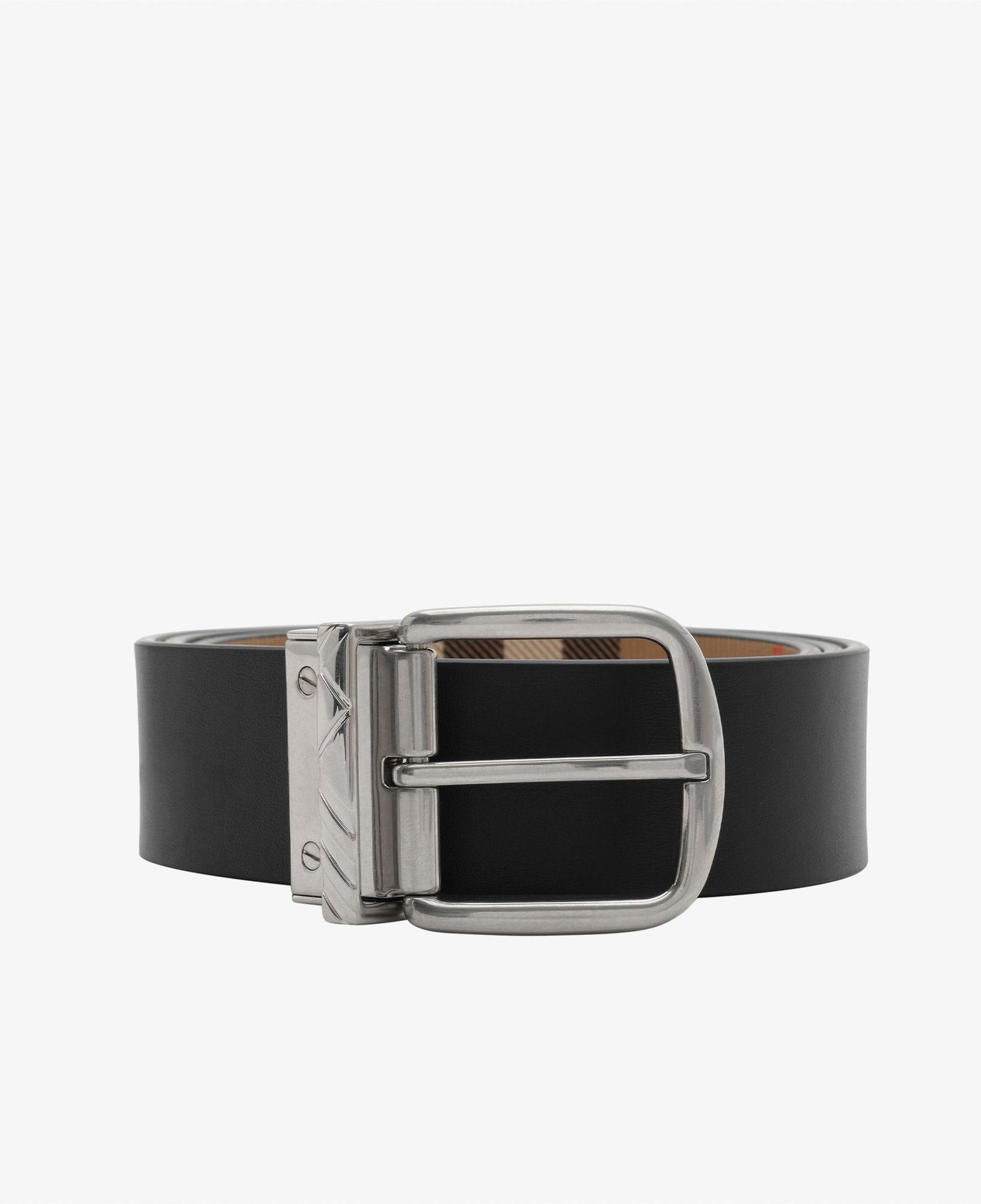 Burberry Buckle Erkek Siyah Kemer