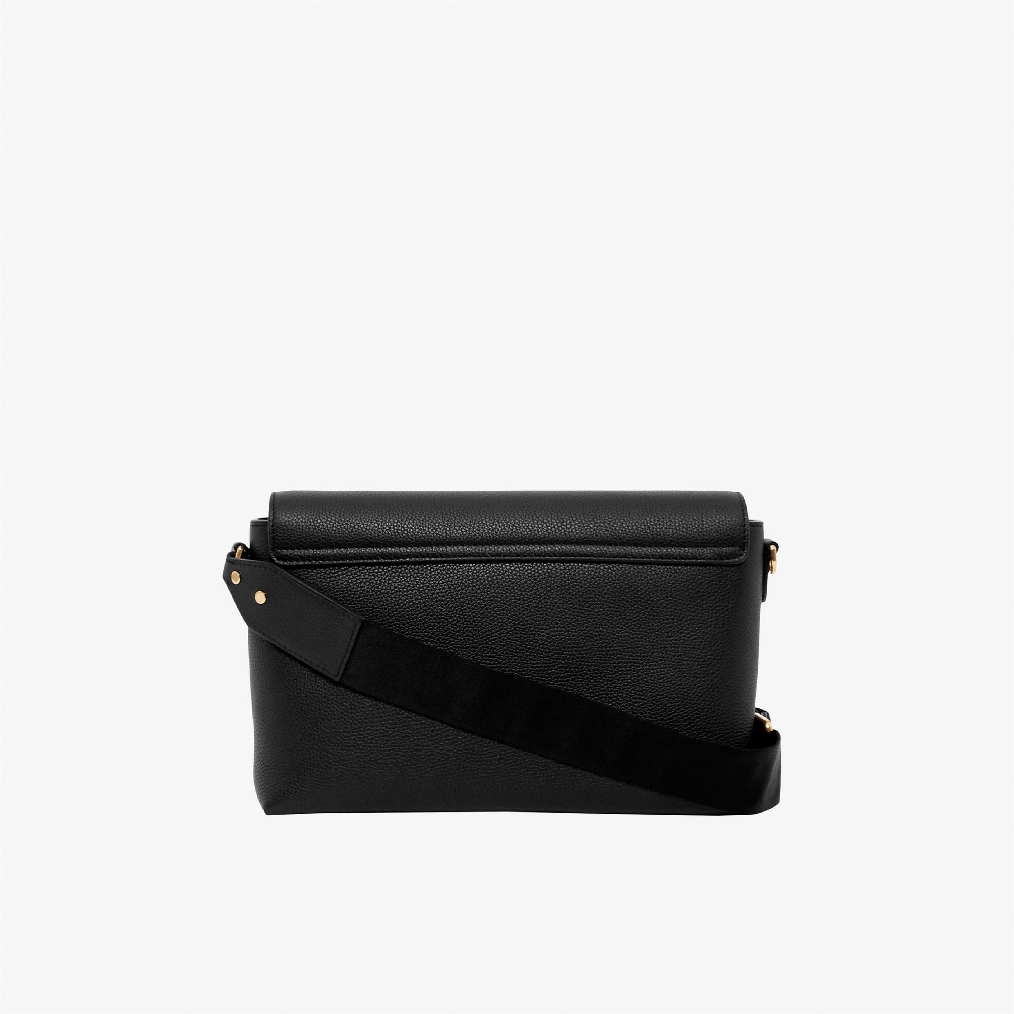 Burberry Note Kadın Siyah Omuz Çantası