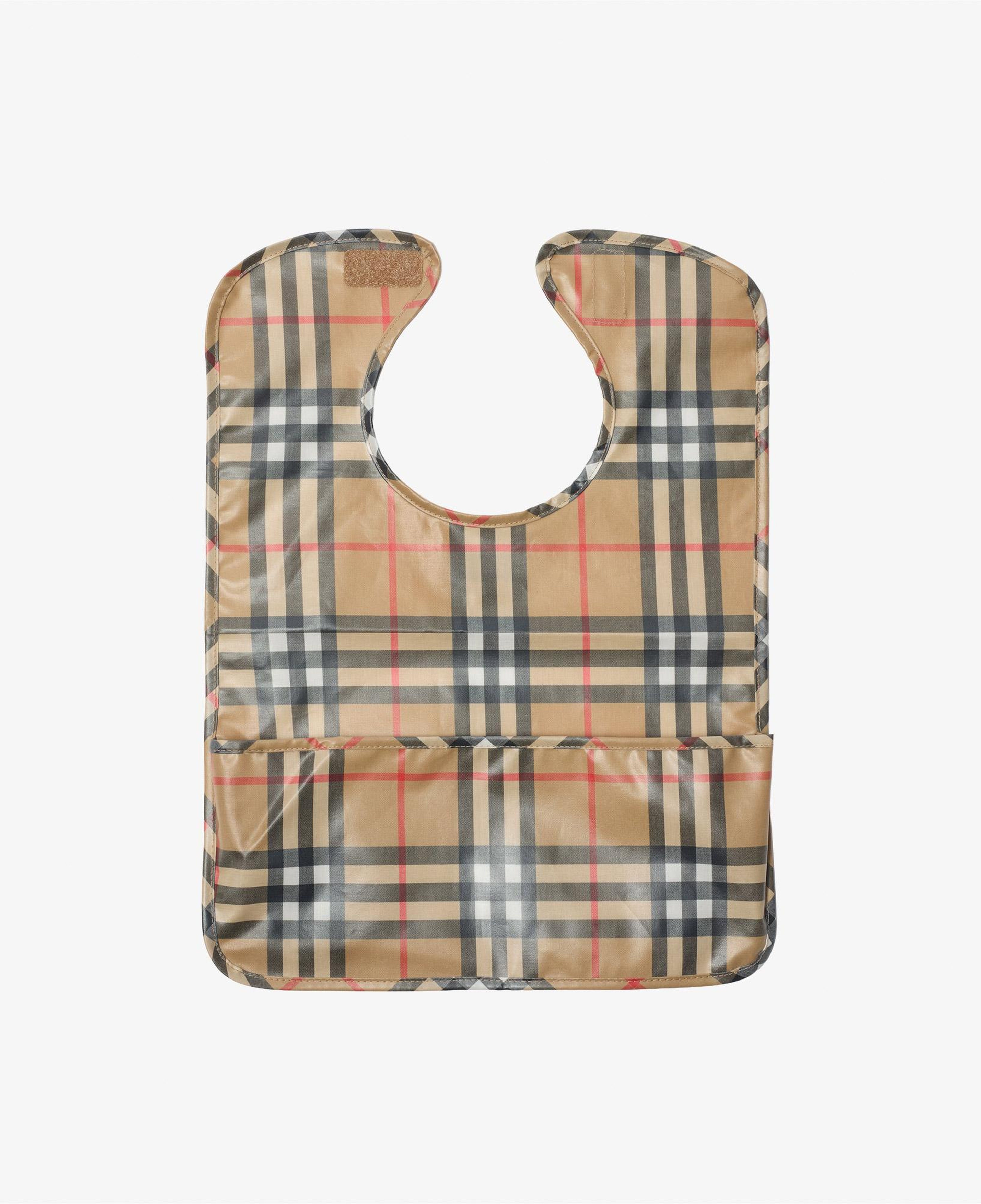 Burberry Wesley Check Çocuk Bej Mama Önlüğü