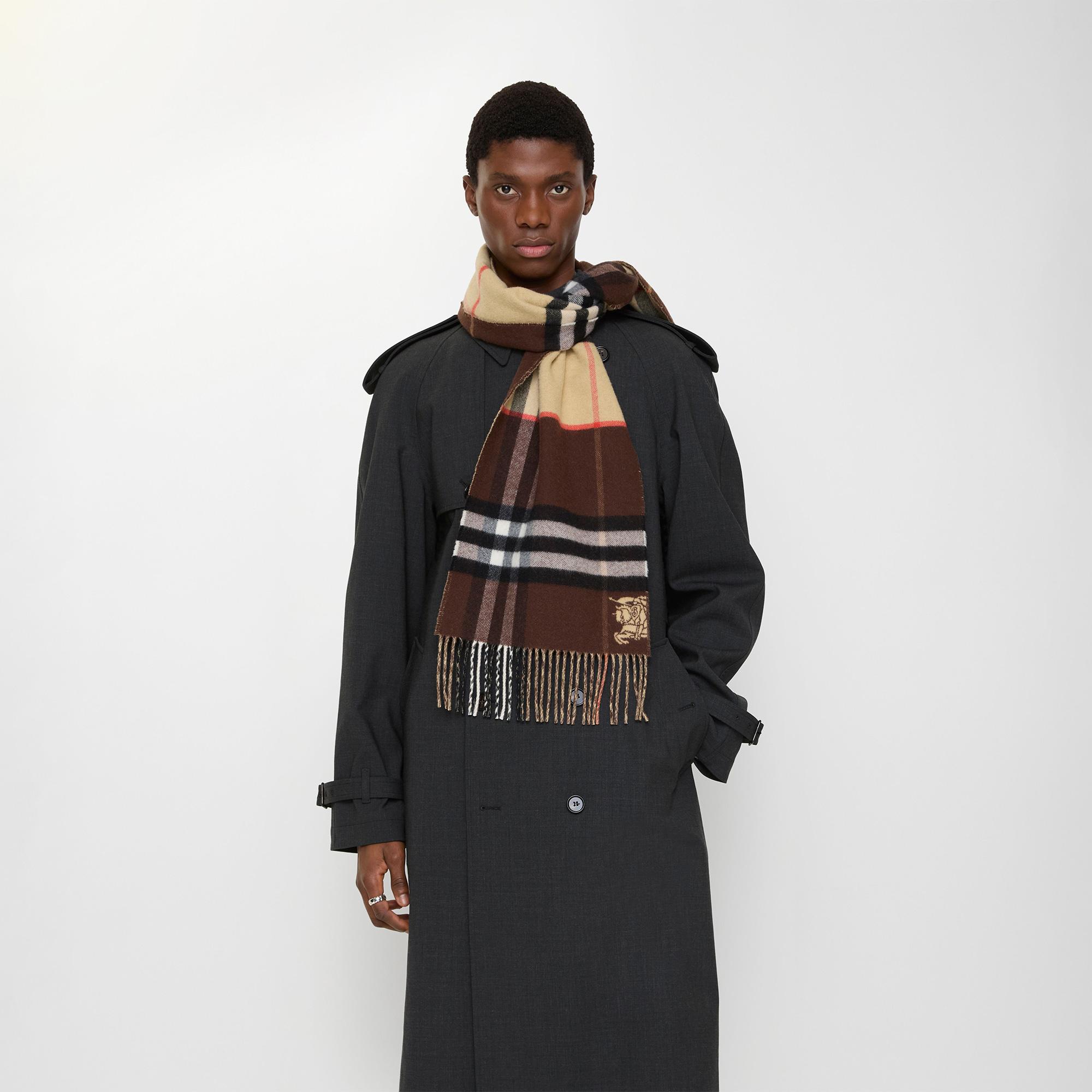 Burberry Double Ekd Kadın Bej Atkı