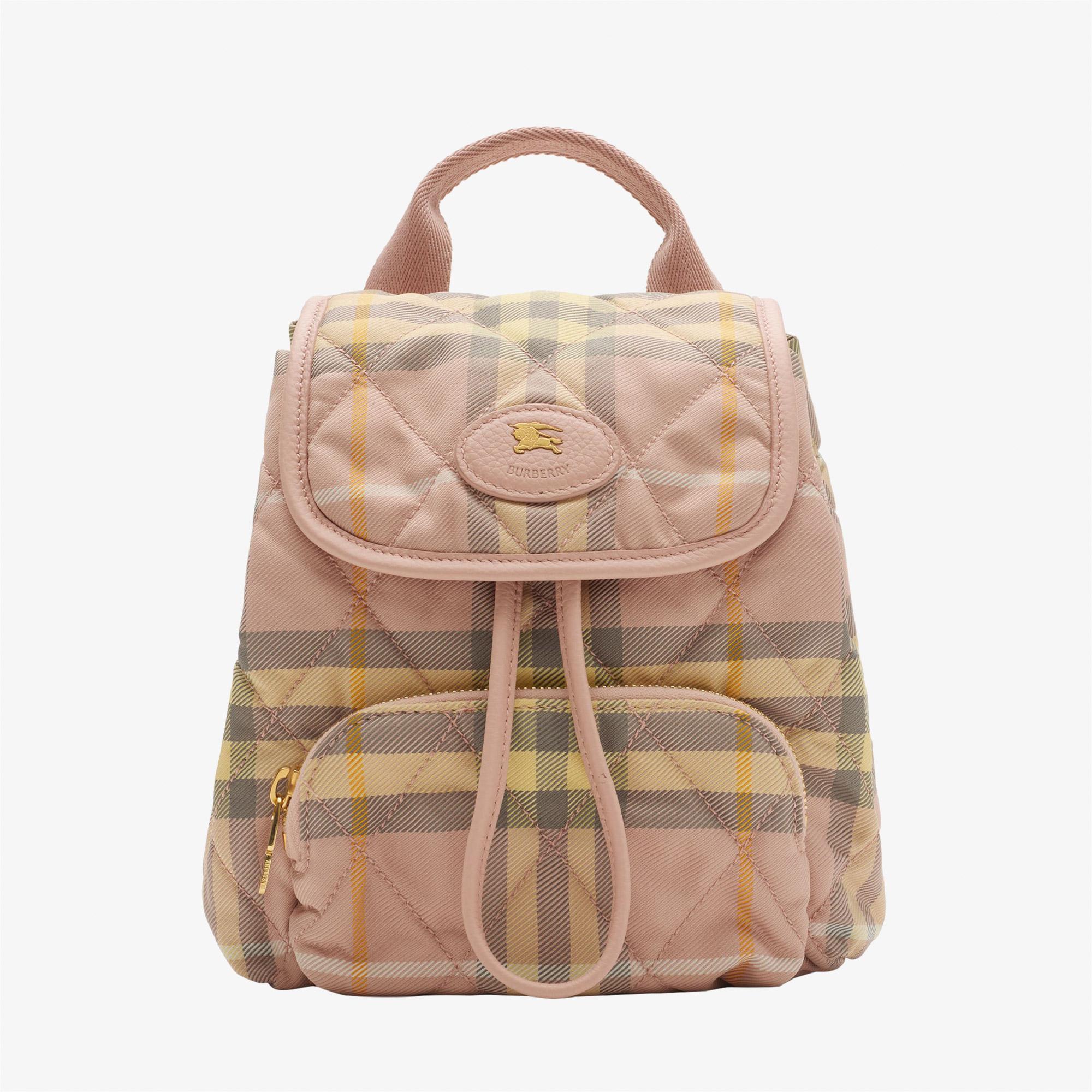 Burberry Mını Kadın Pembe Sırt Çantası