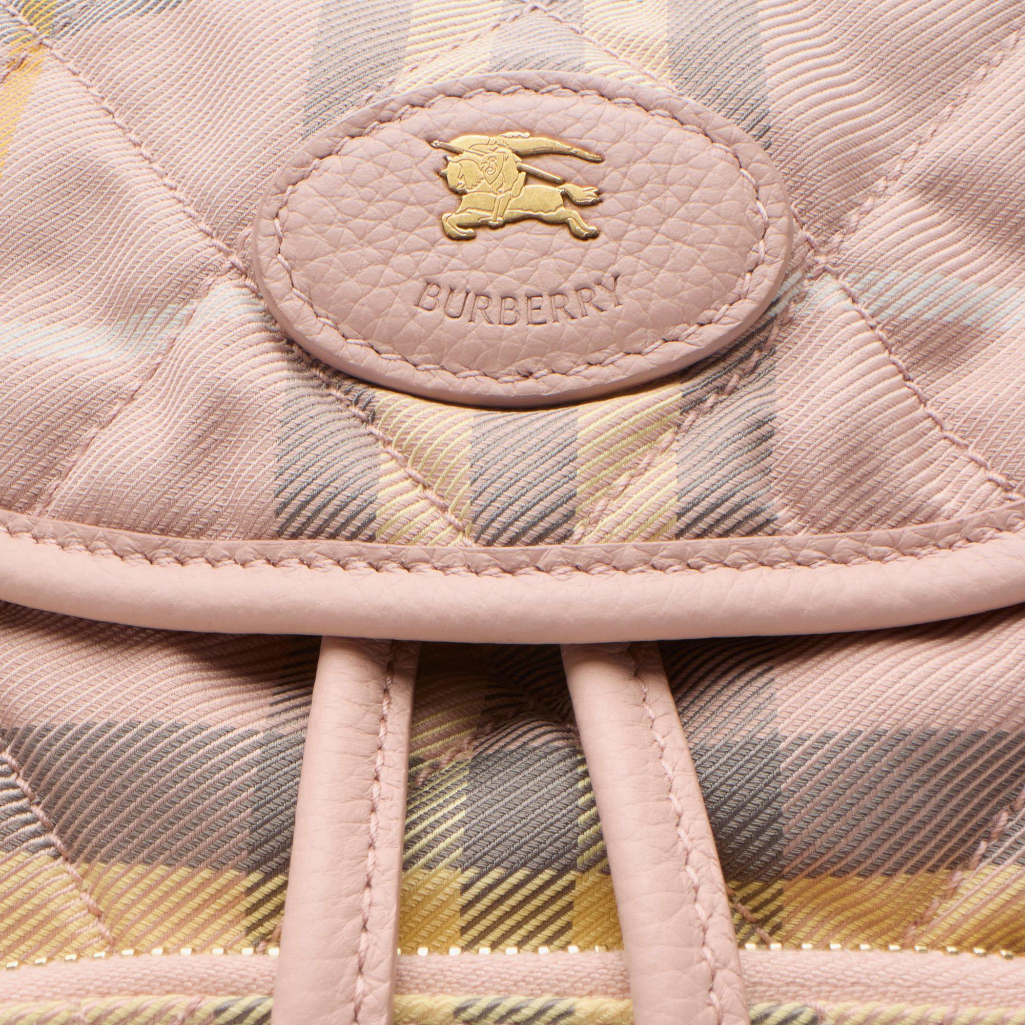 Burberry Mını Kadın Pembe Sırt Çantası