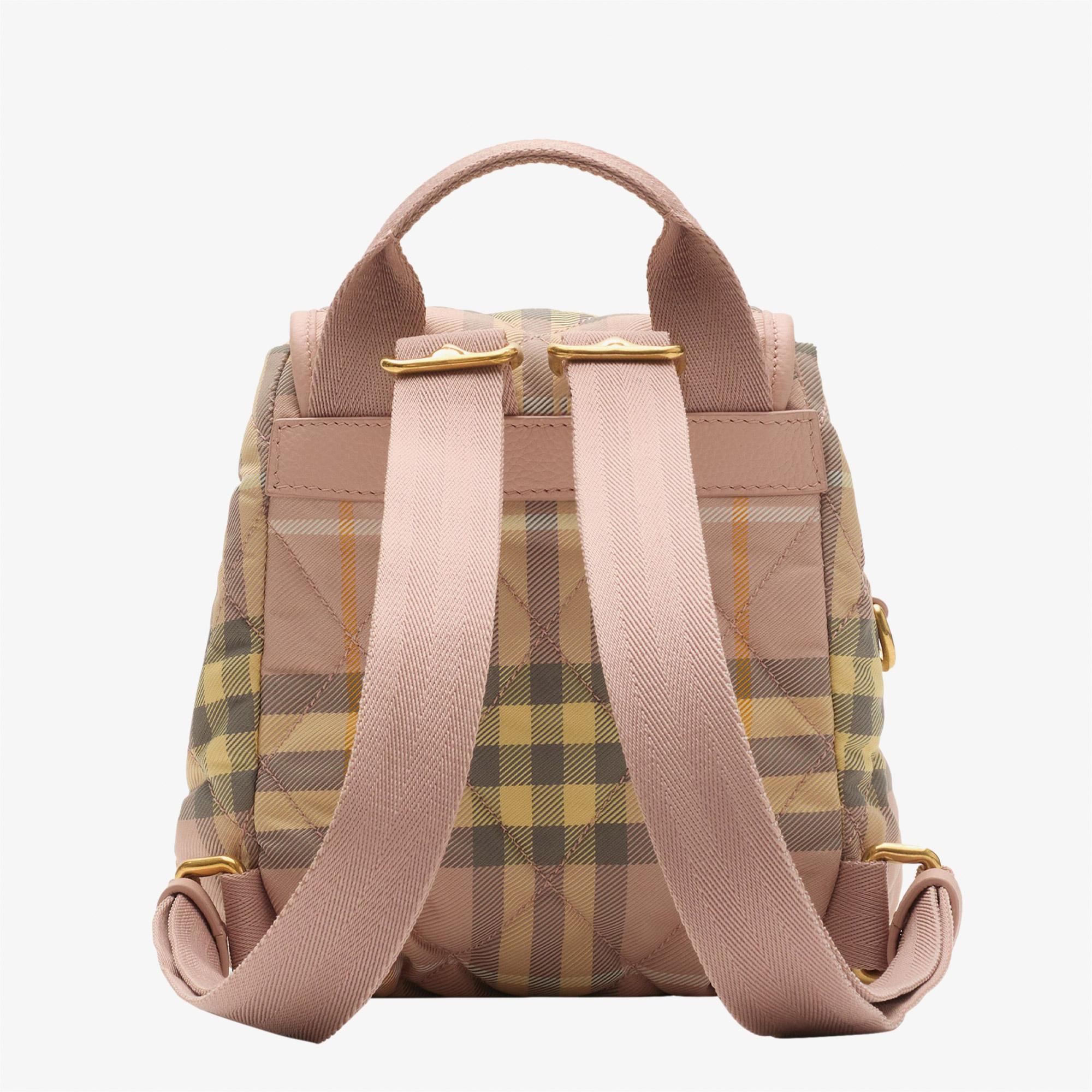 Burberry Mını Kadın Pembe Sırt Çantası