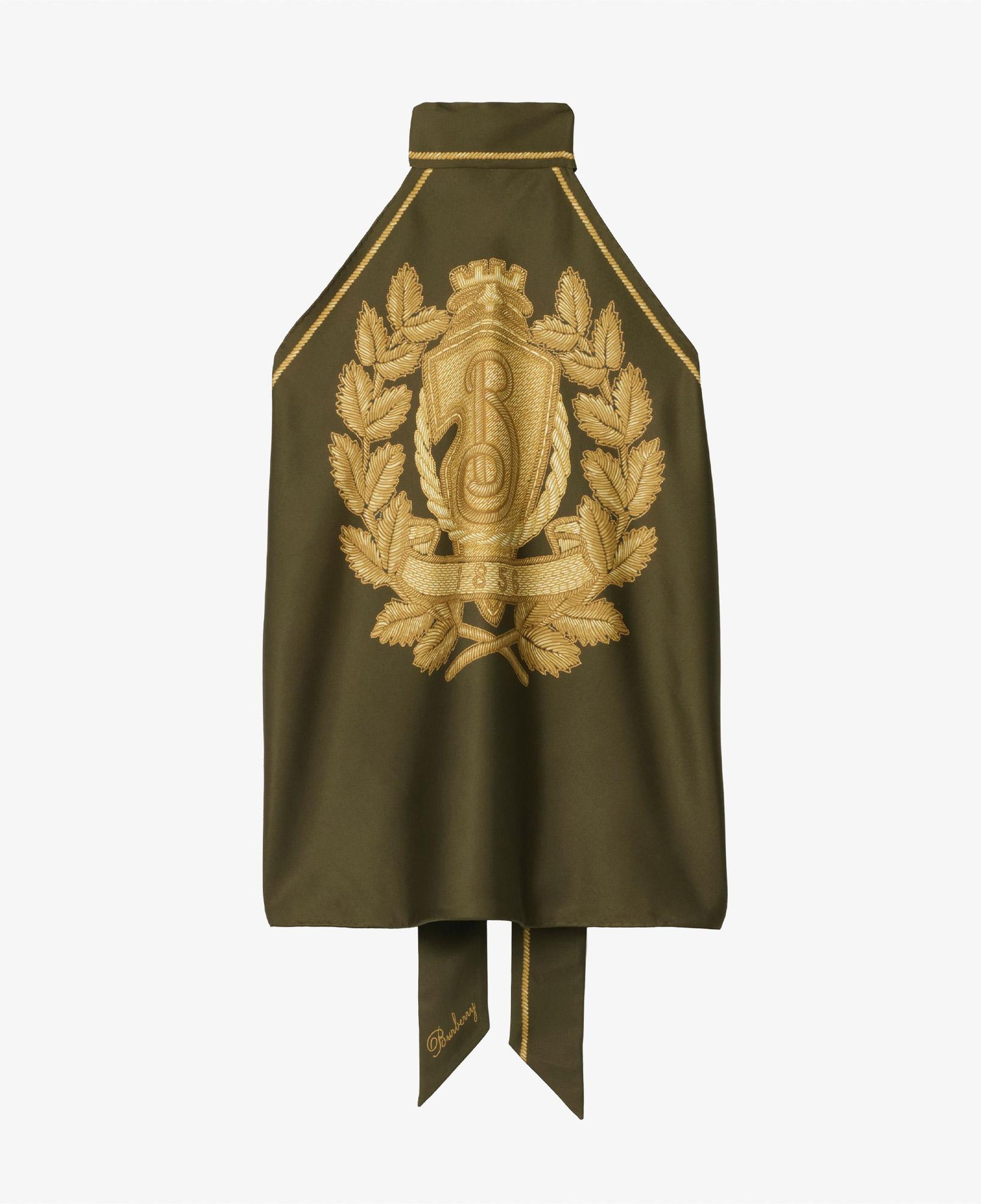 Burberry Halter Kadın Haki Bluz