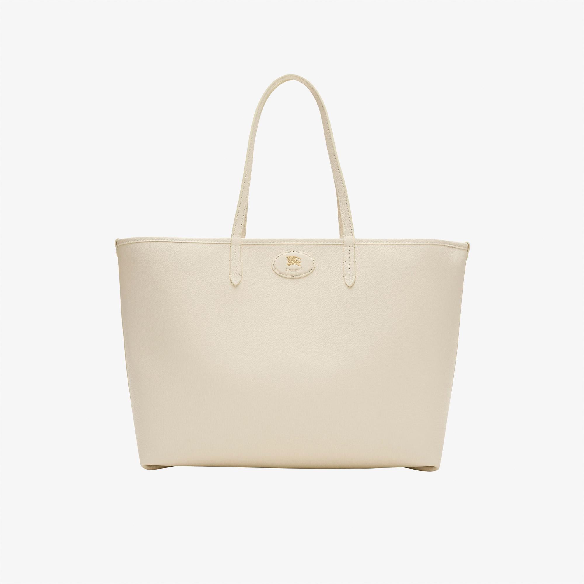 Burberry Reversıble Tote Kadın Bej Omuz Çantası