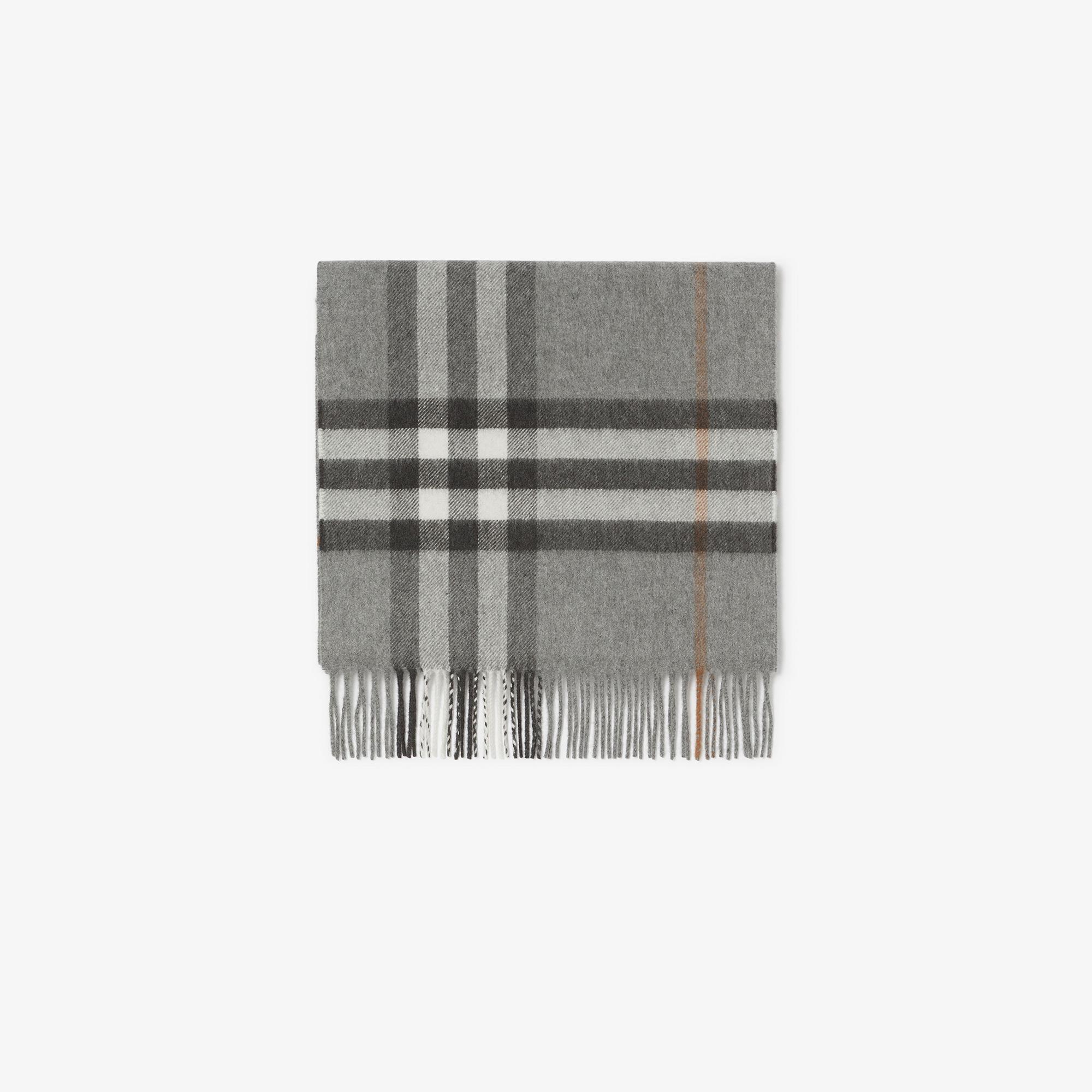 Burberry Check Kaşmir Kadın Gri Atkı