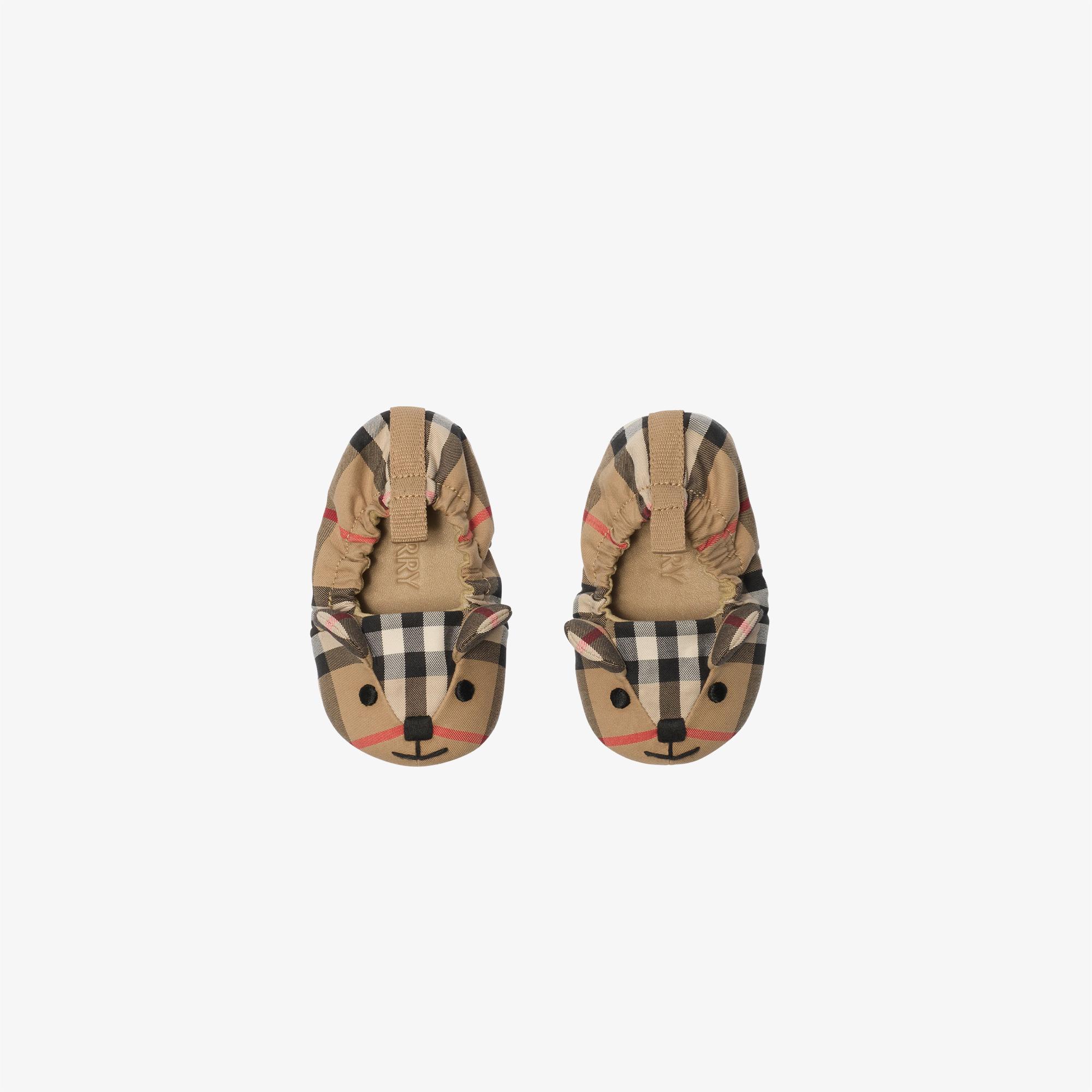 Burberry Marlow Çocuk Bej Babet