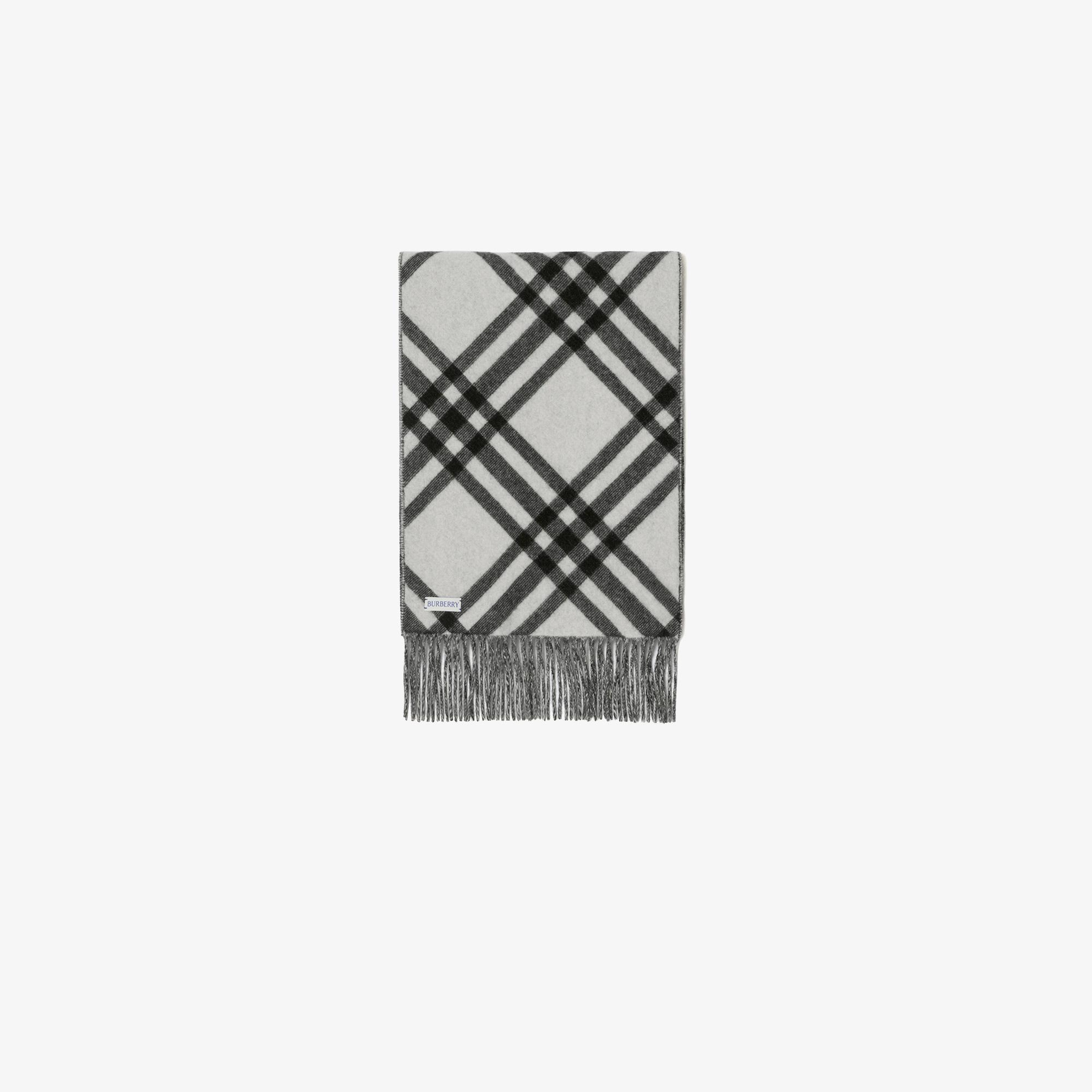 Burberry Check Kaşmir Unisex Siyah Atkı