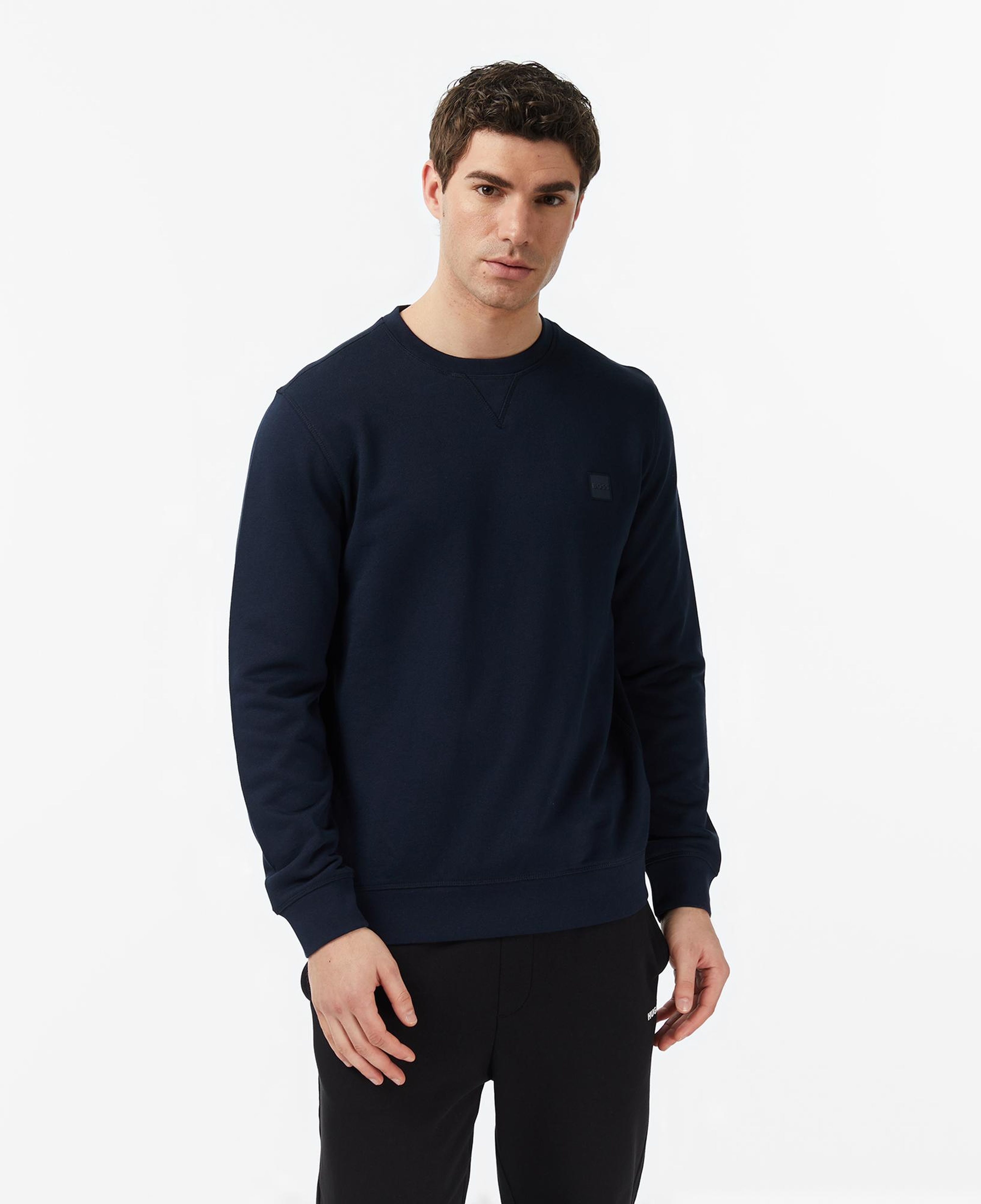 Boss Westart Erkek Lacivert Sweatshirt