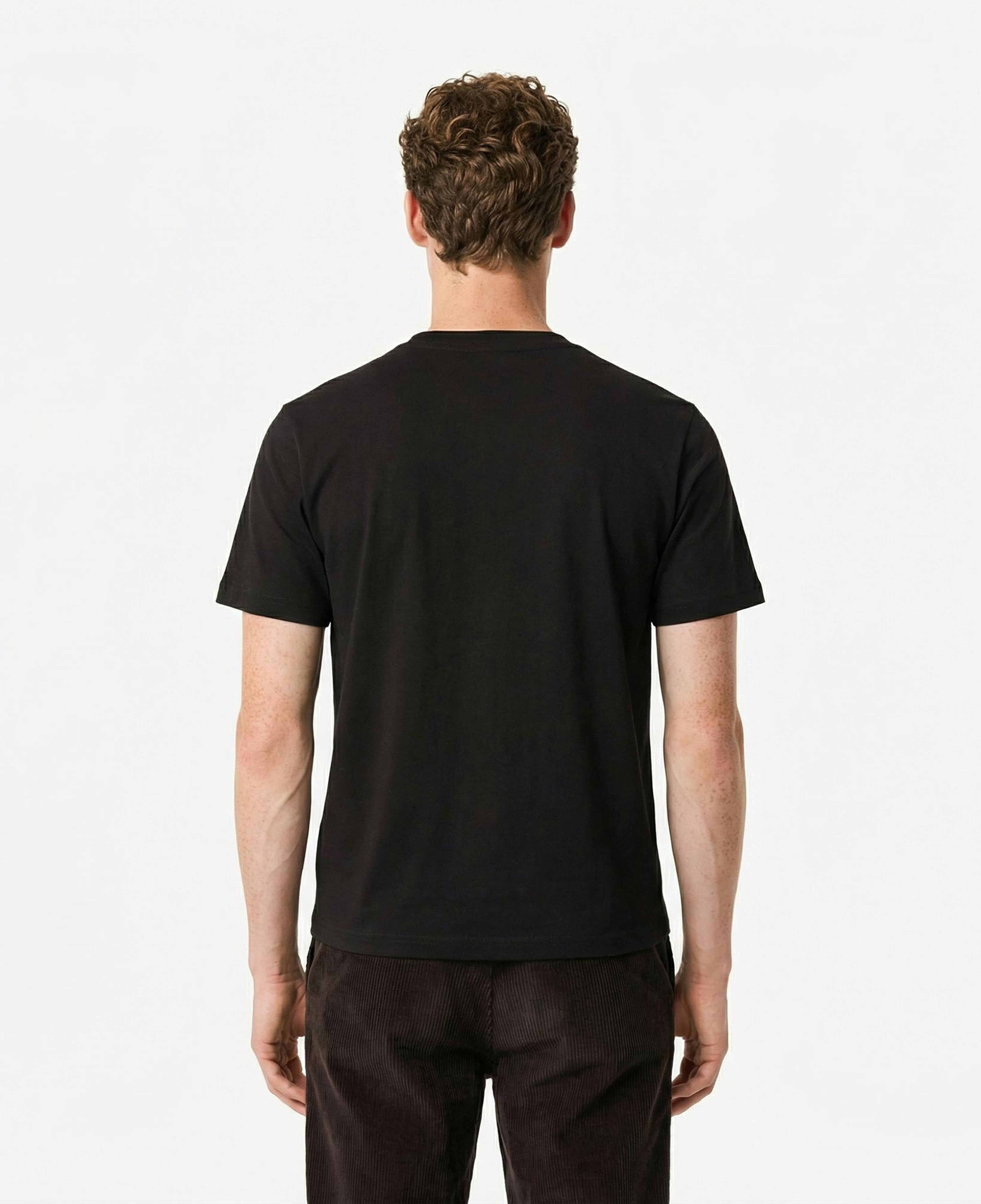 Lacoste Erkek Classic Fit Bisiklet Yaka Kahverengi T-Shirt