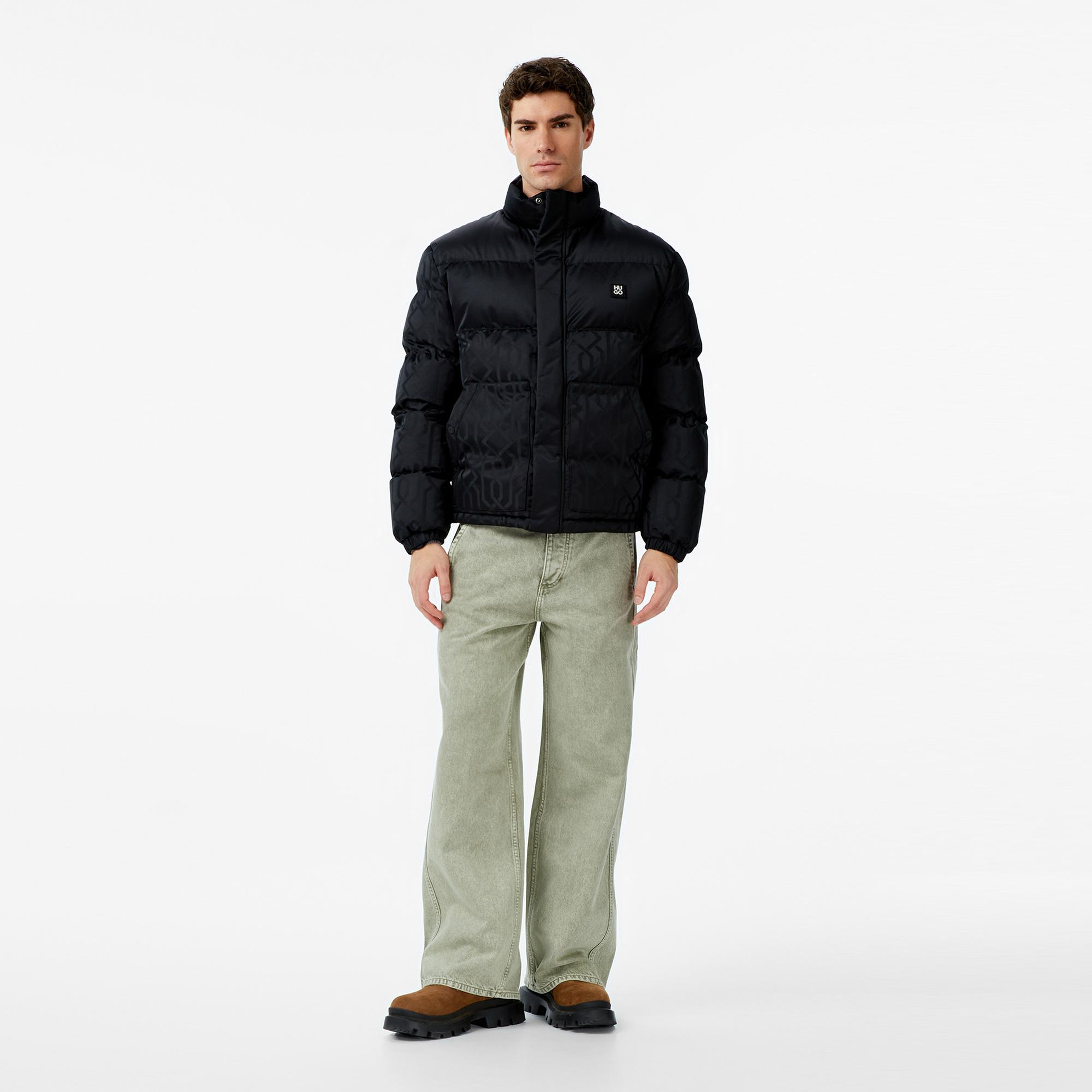 Hugo Balto 2541 Erkek Siyah Mont