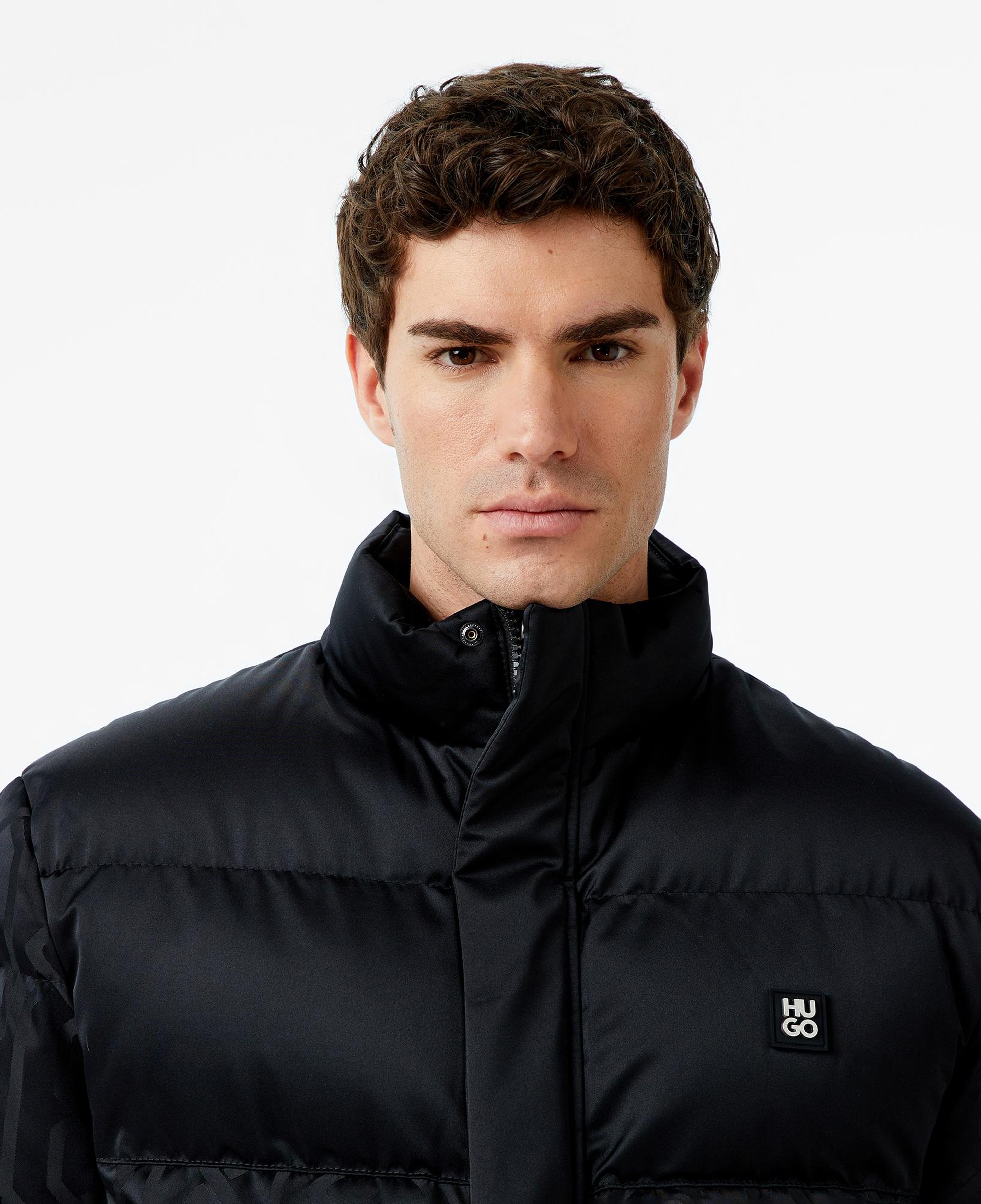 Hugo Balto 2541 Erkek Siyah Mont