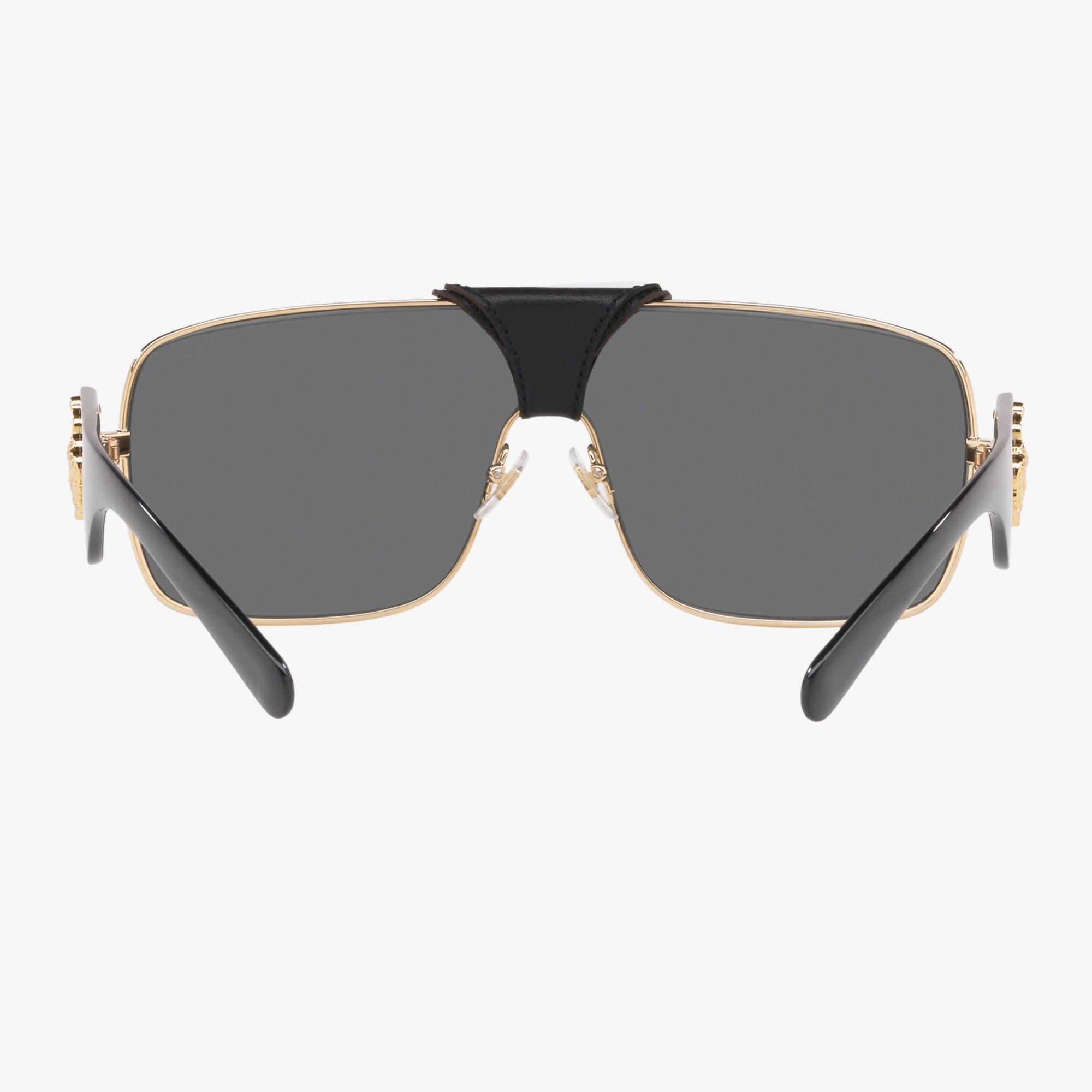 Versace VE2207Q Erkek Altın Rengi Güneş Gözlüğü