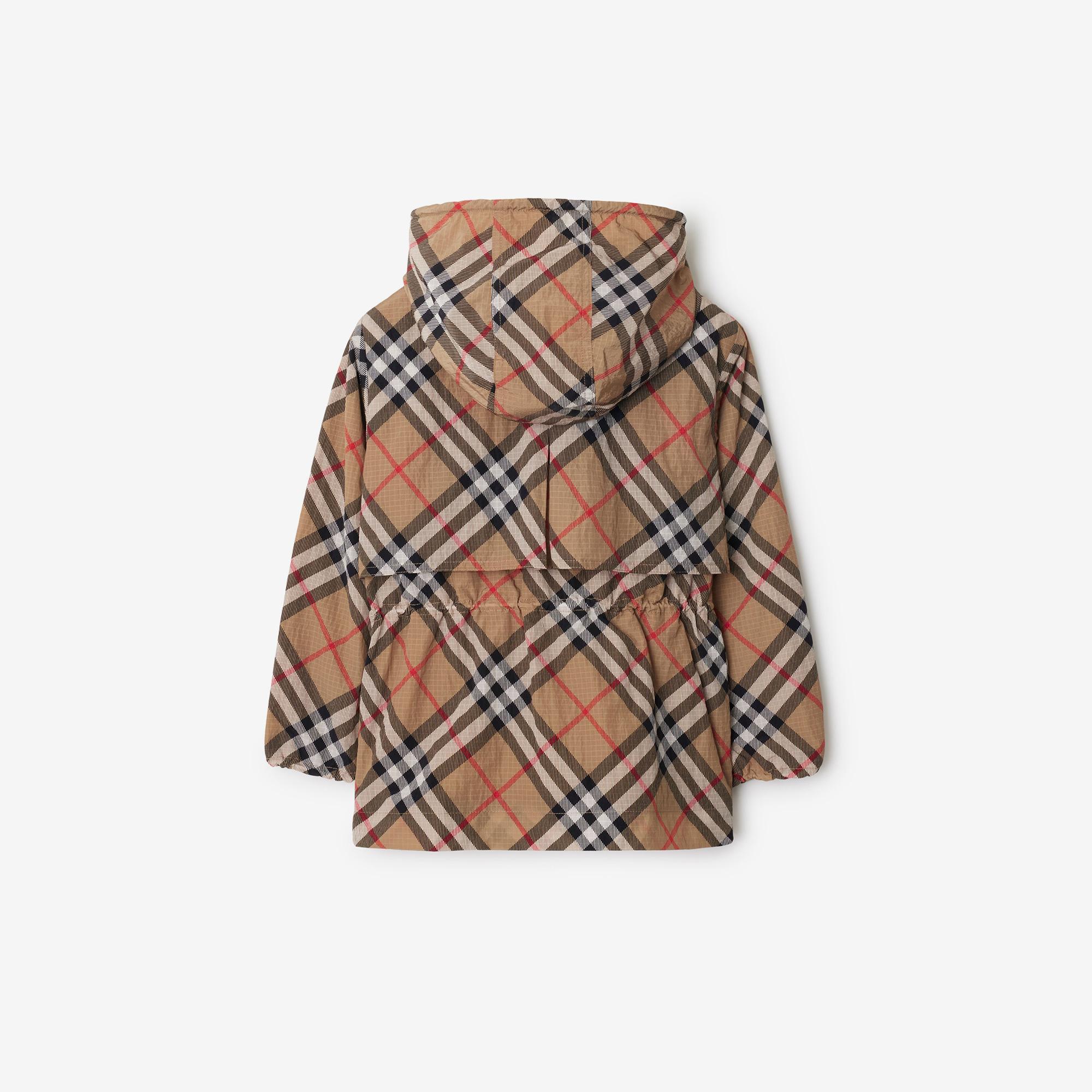 Burberry Bridget Nylon Çocuk Bej Mont