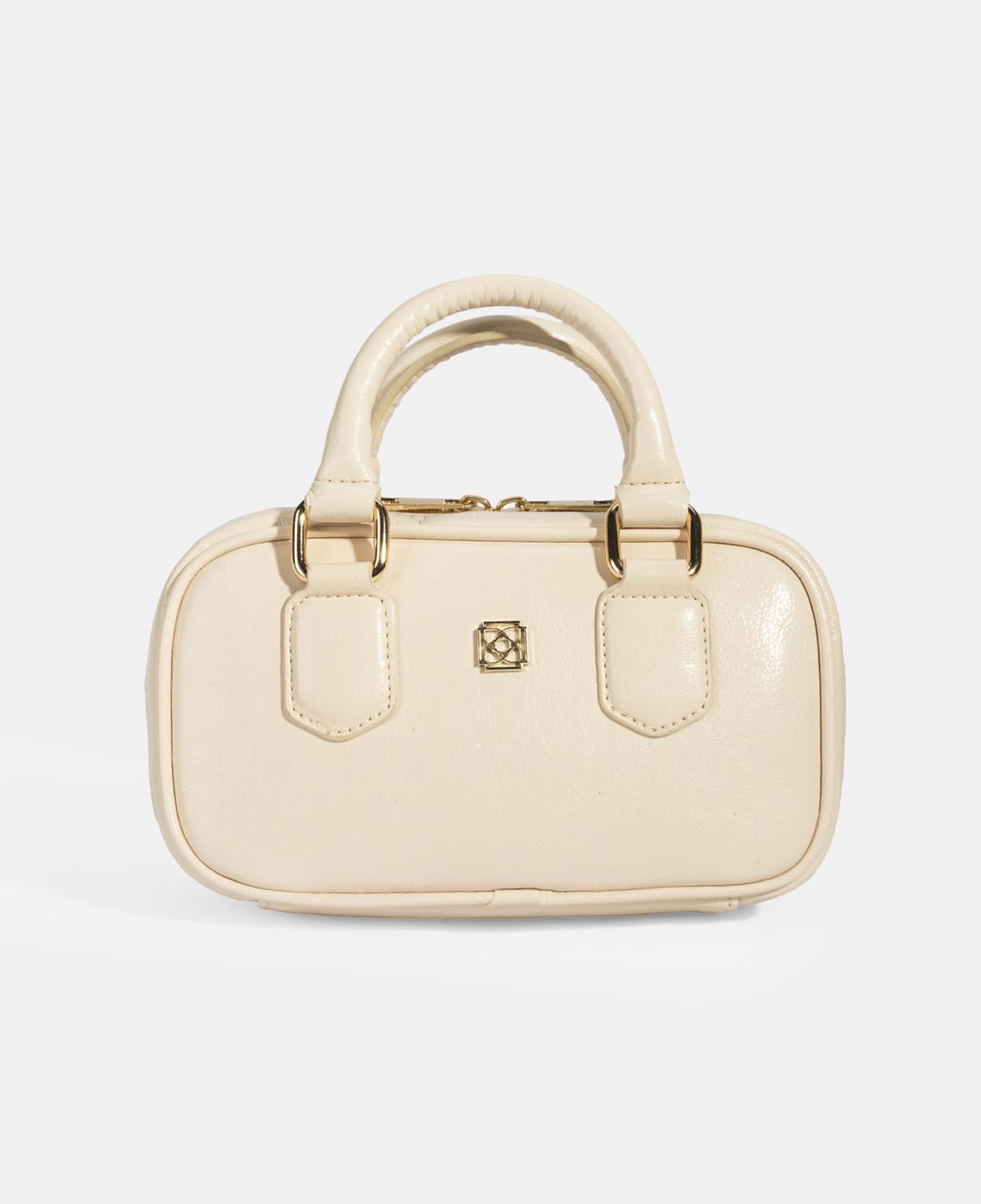 Kadın Ten Omuz Askılı Mini El Çantası