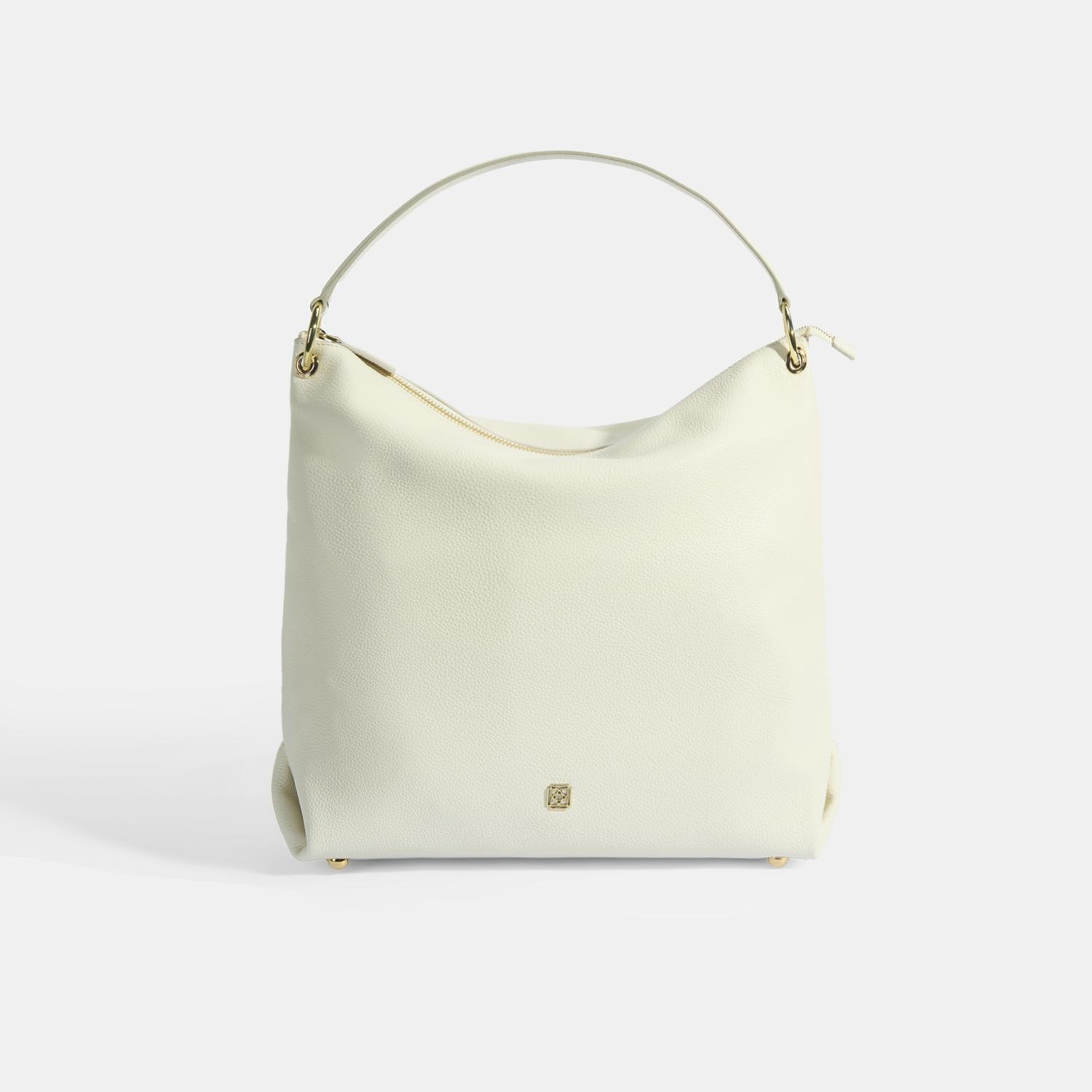 Kadın Beyaz Deri Omuz Çantası