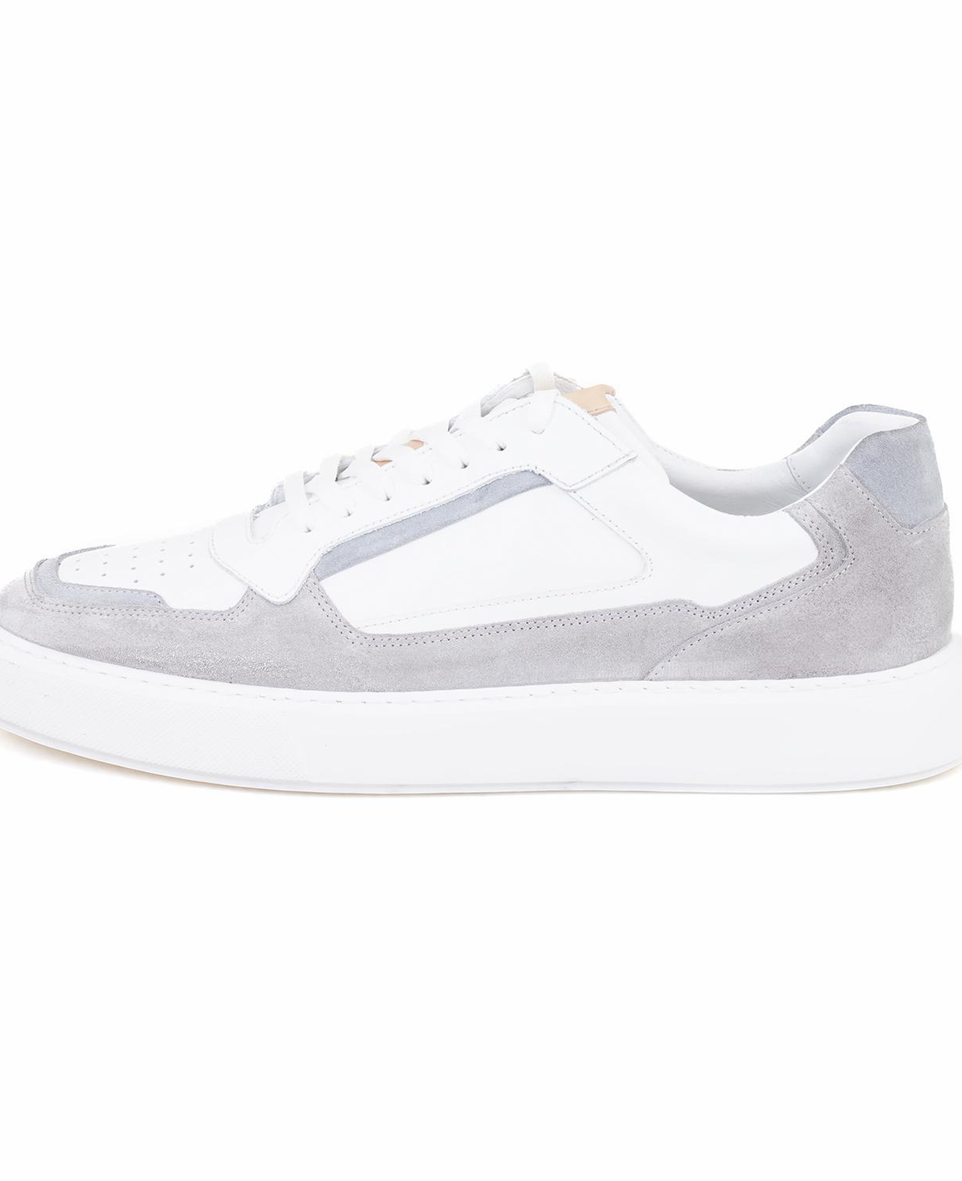 Dillon Gri Erkek Deri Spor Ayakkabı