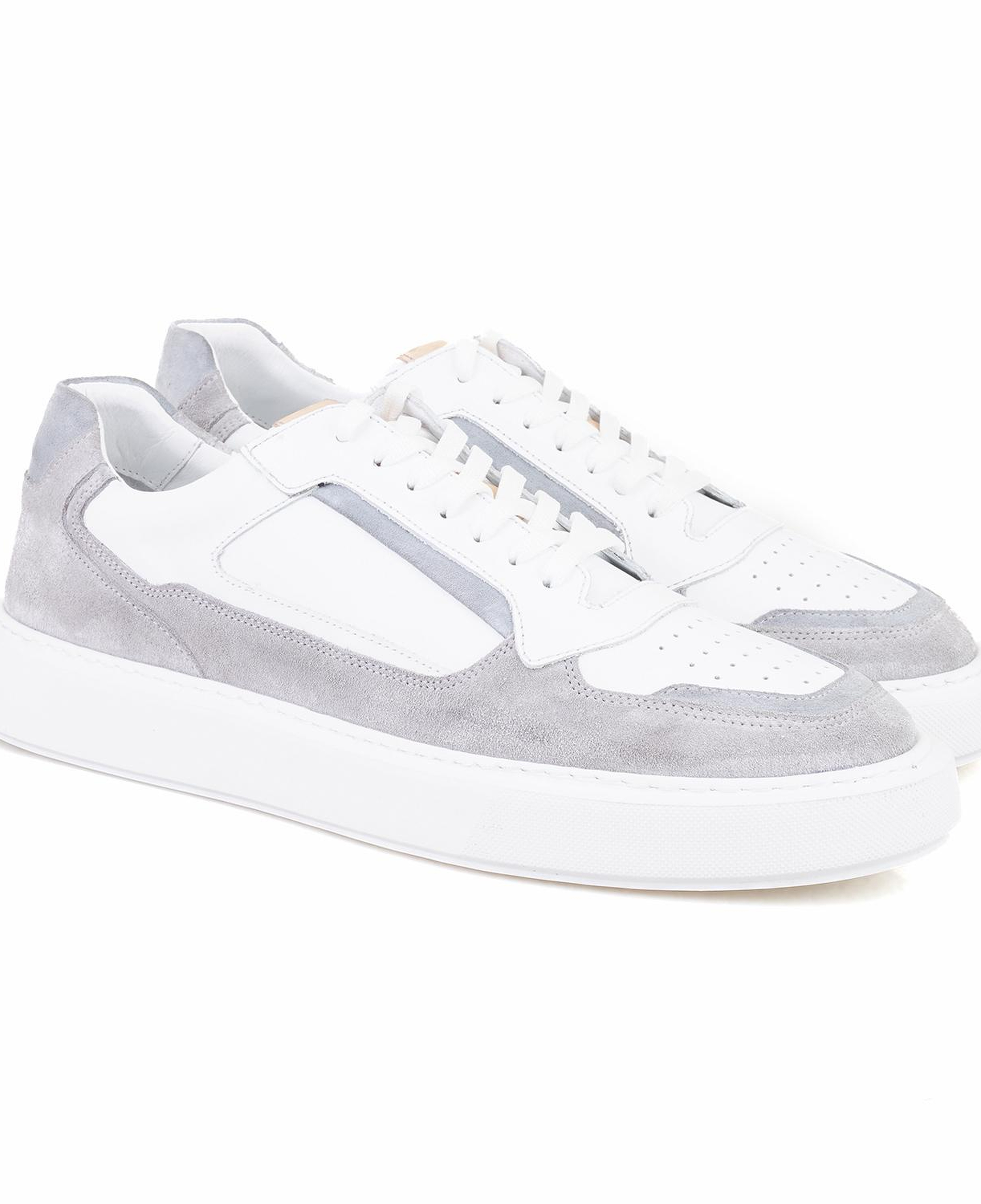 Dillon Gri Erkek Deri Spor Ayakkabı