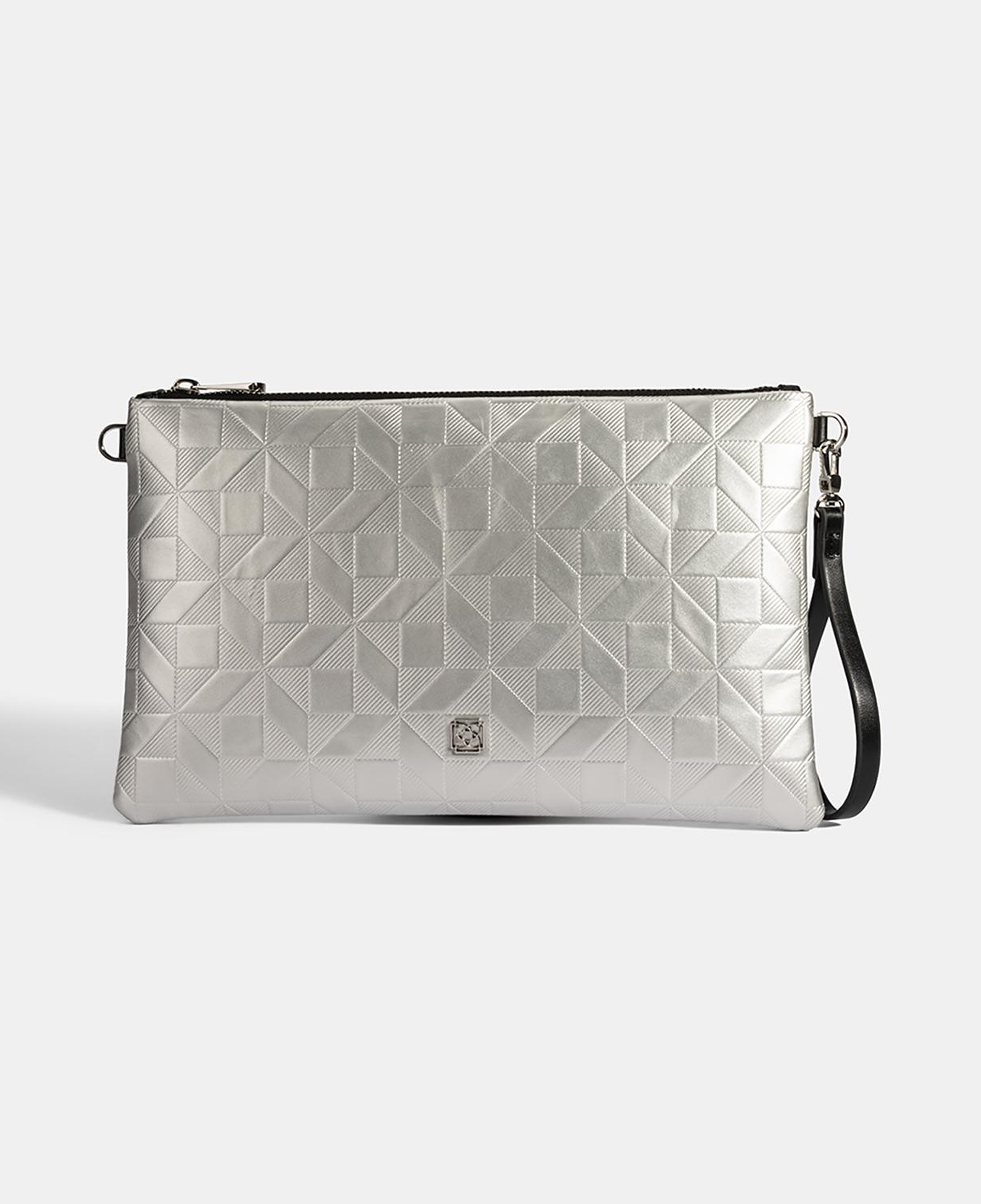 Kadın Gümüş Omuz Askılı Portföy Çanta