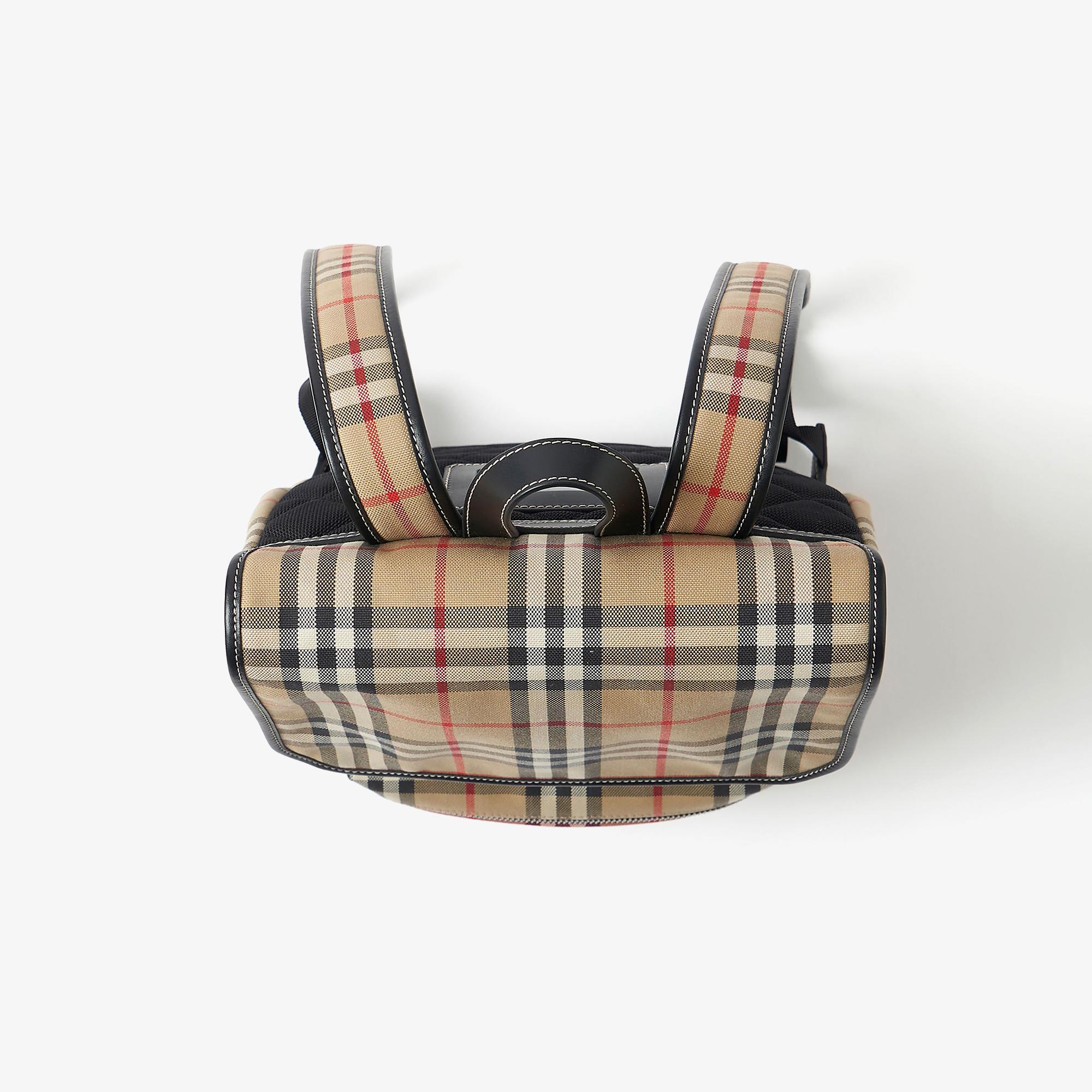 Burberry Dewey Çocuk Bej Sırt Çantası