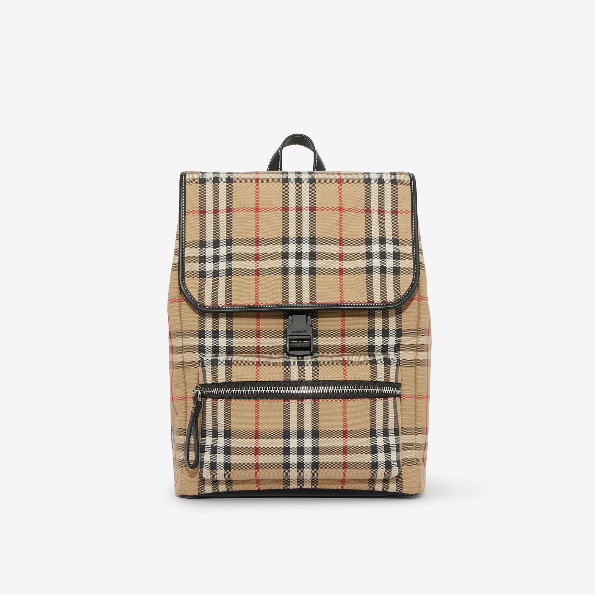 Burberry Dewey Çocuk Bej Sırt Çantası