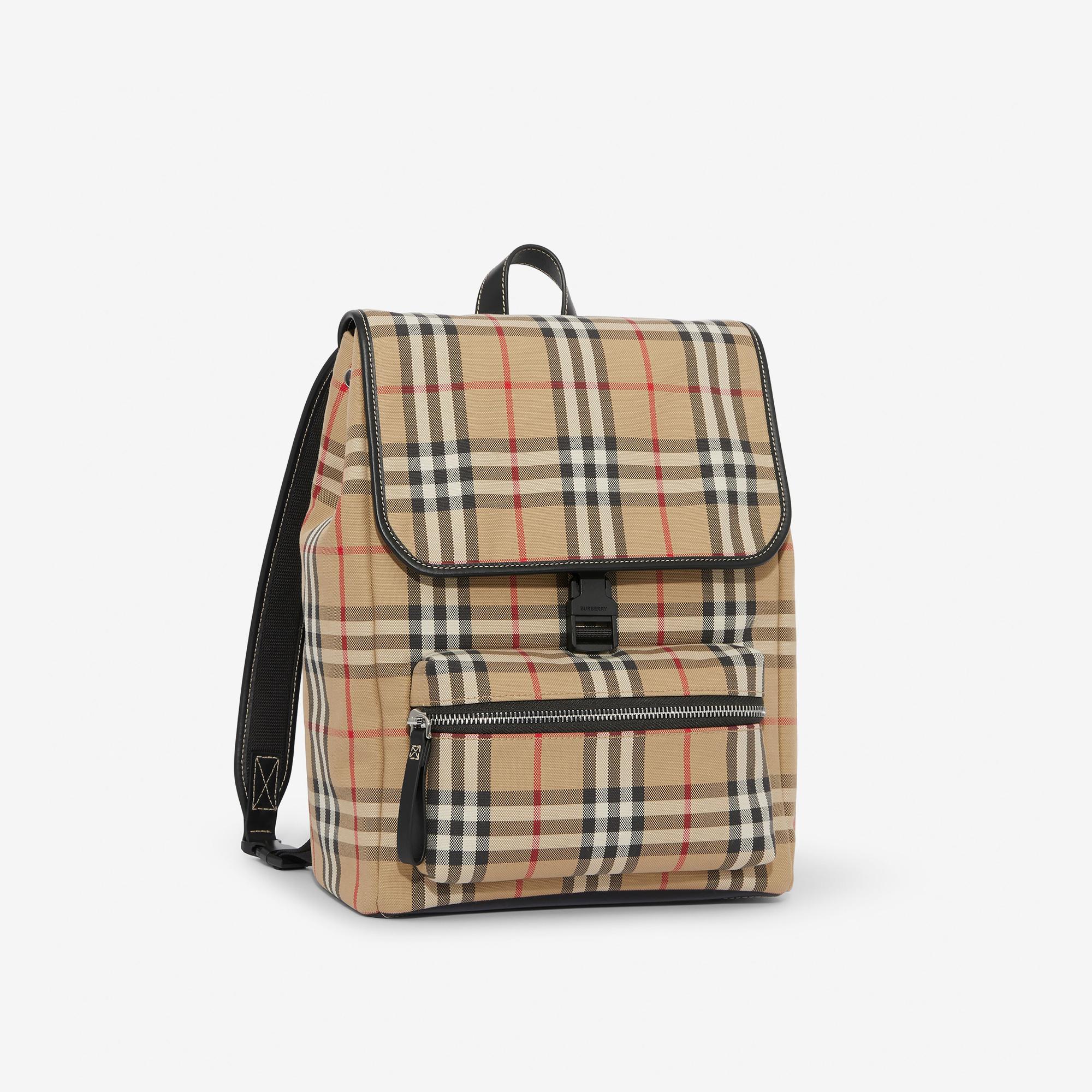 Burberry Dewey Çocuk Bej Sırt Çantası