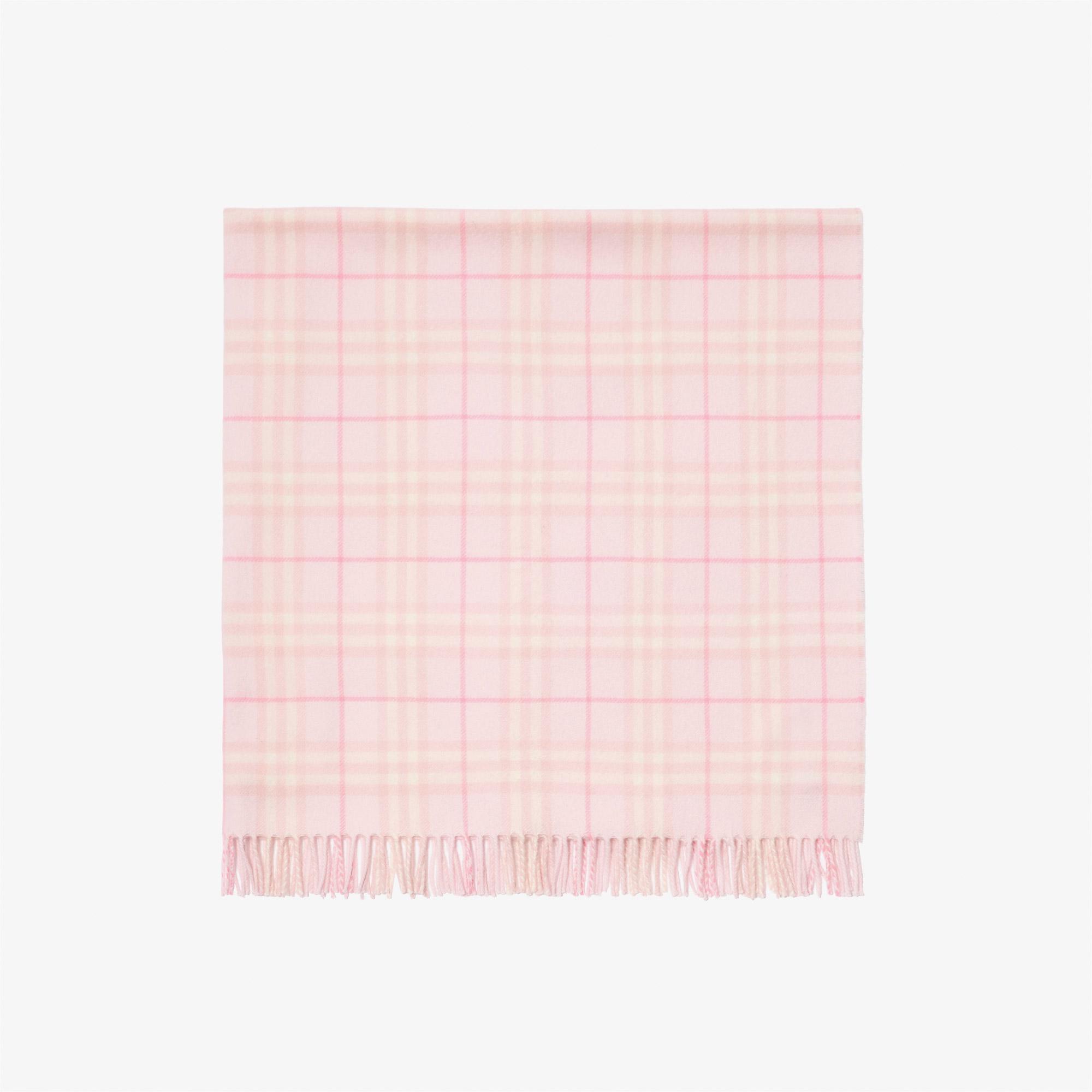 Burberry Check Çocuk Pembe Battaniye