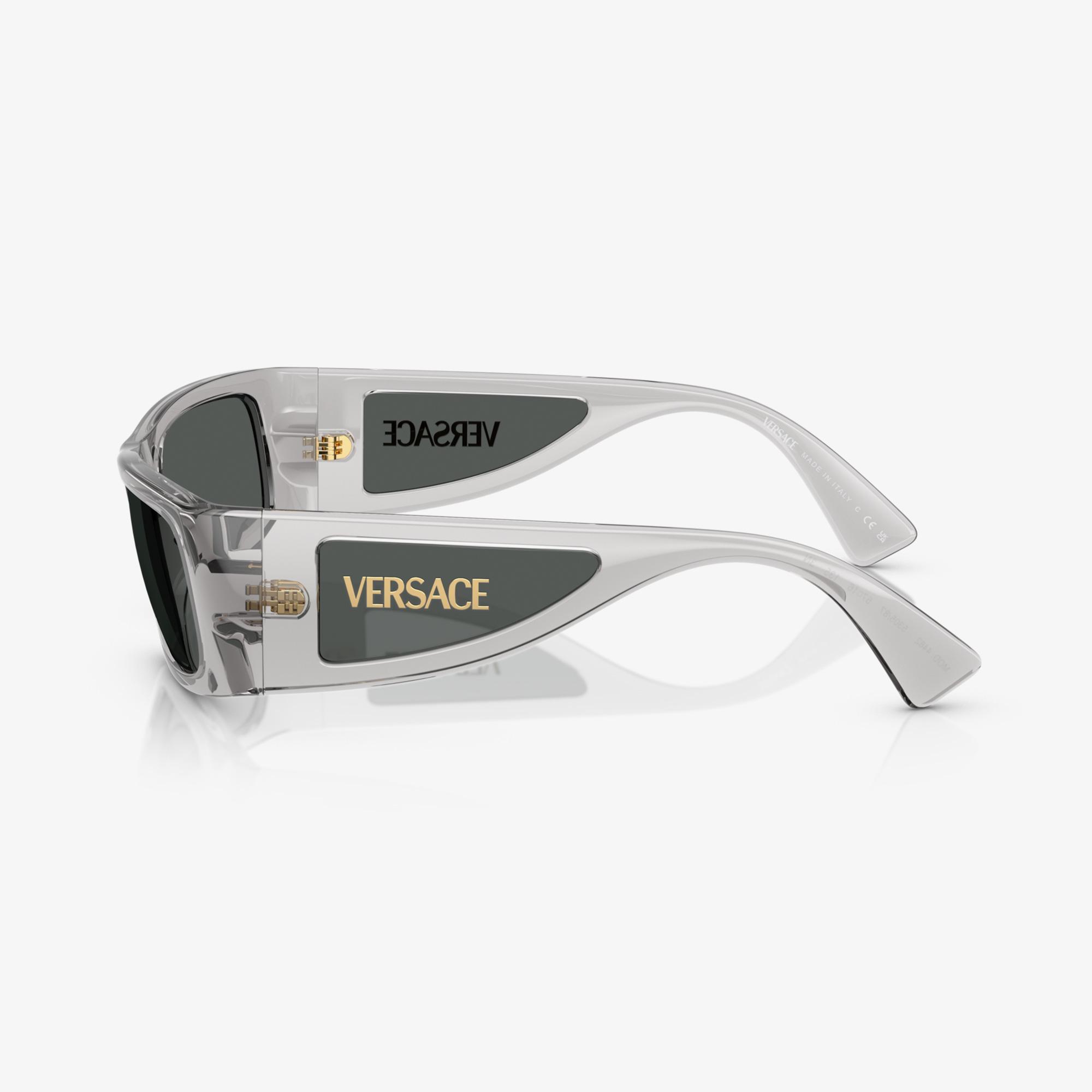 Versace VE4482 Erkek Gri Güneş Gözlüğü