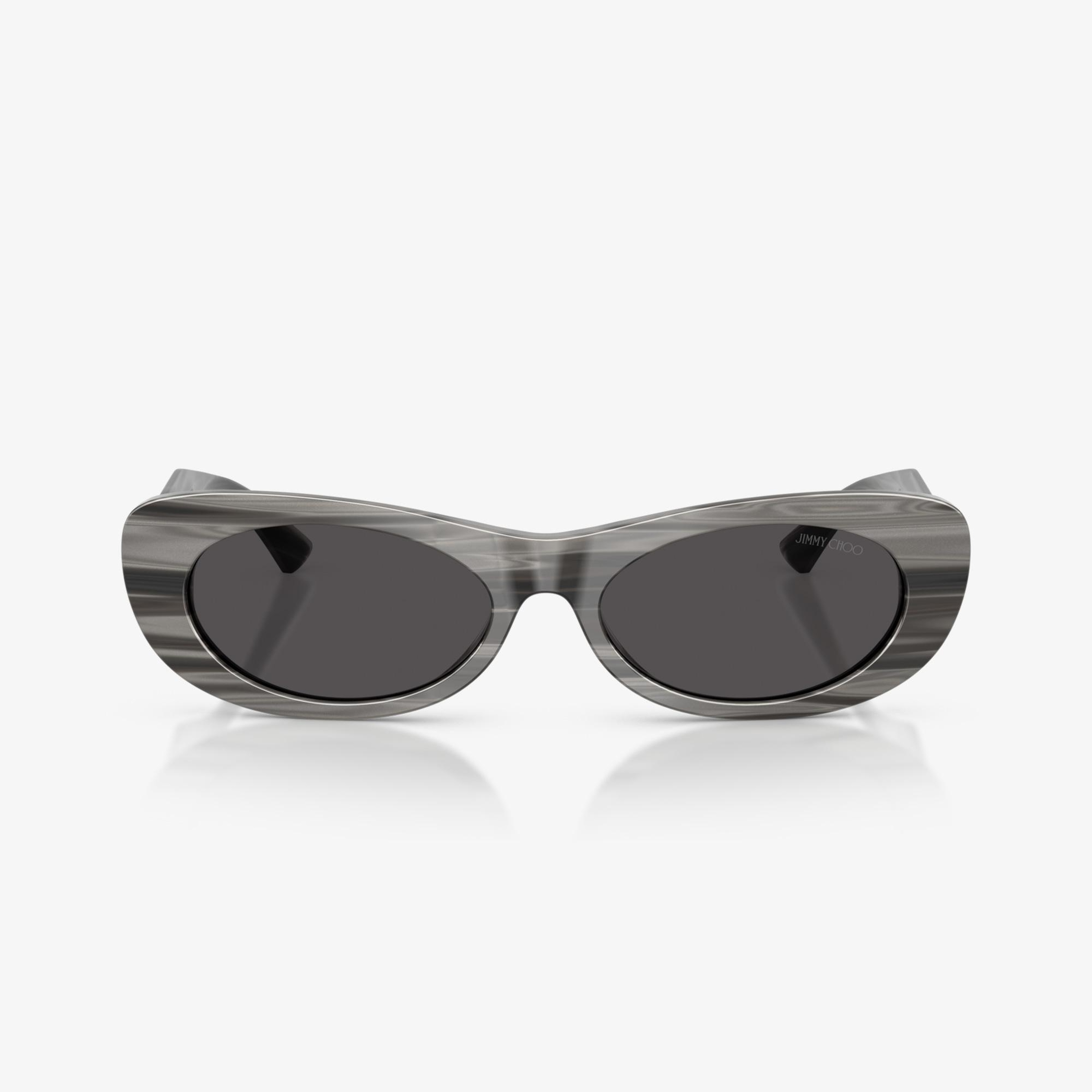 Jimmy Choo JC5038BU Kadın Gri Güneş Gözlüğü