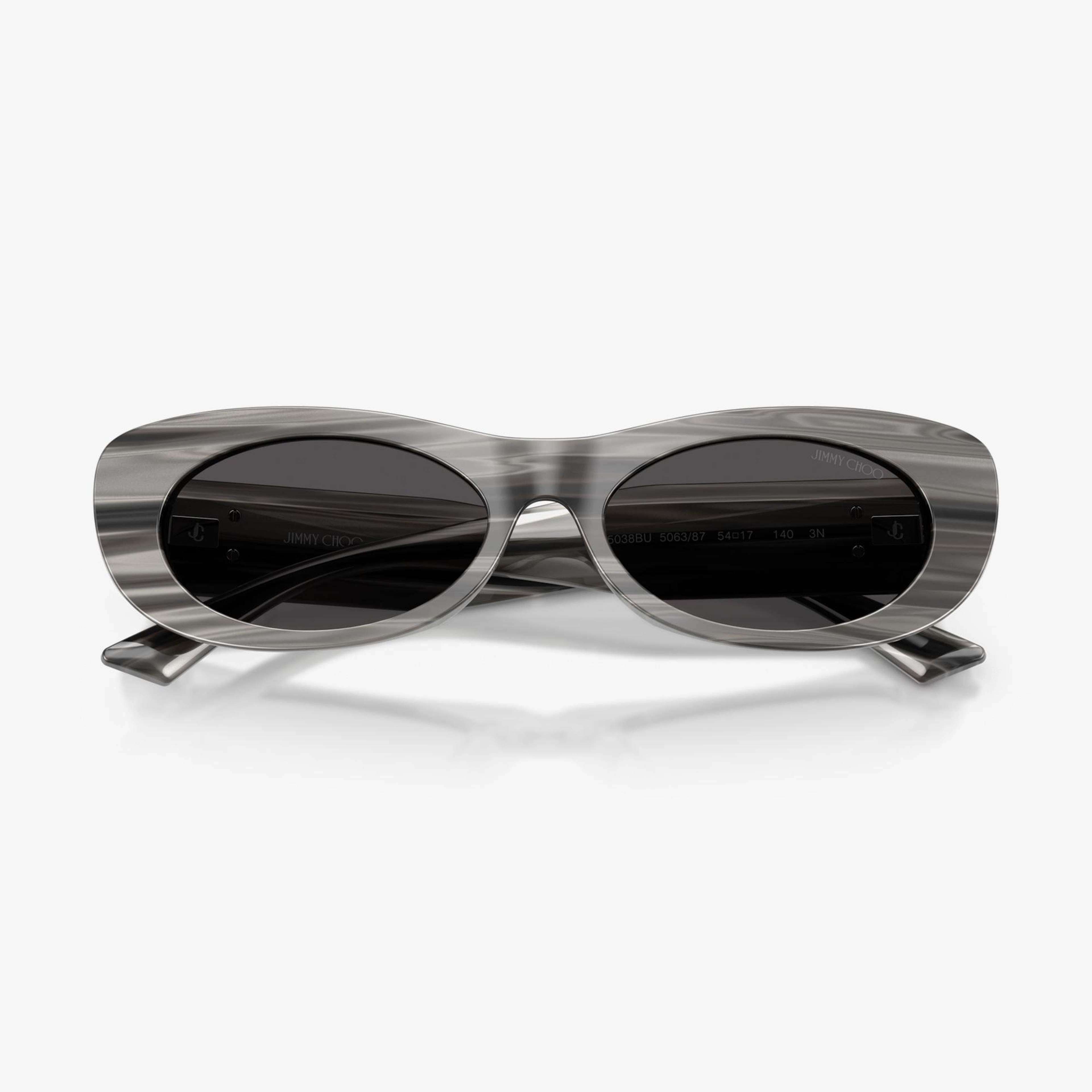 Jimmy Choo JC5038BU Kadın Gri Güneş Gözlüğü