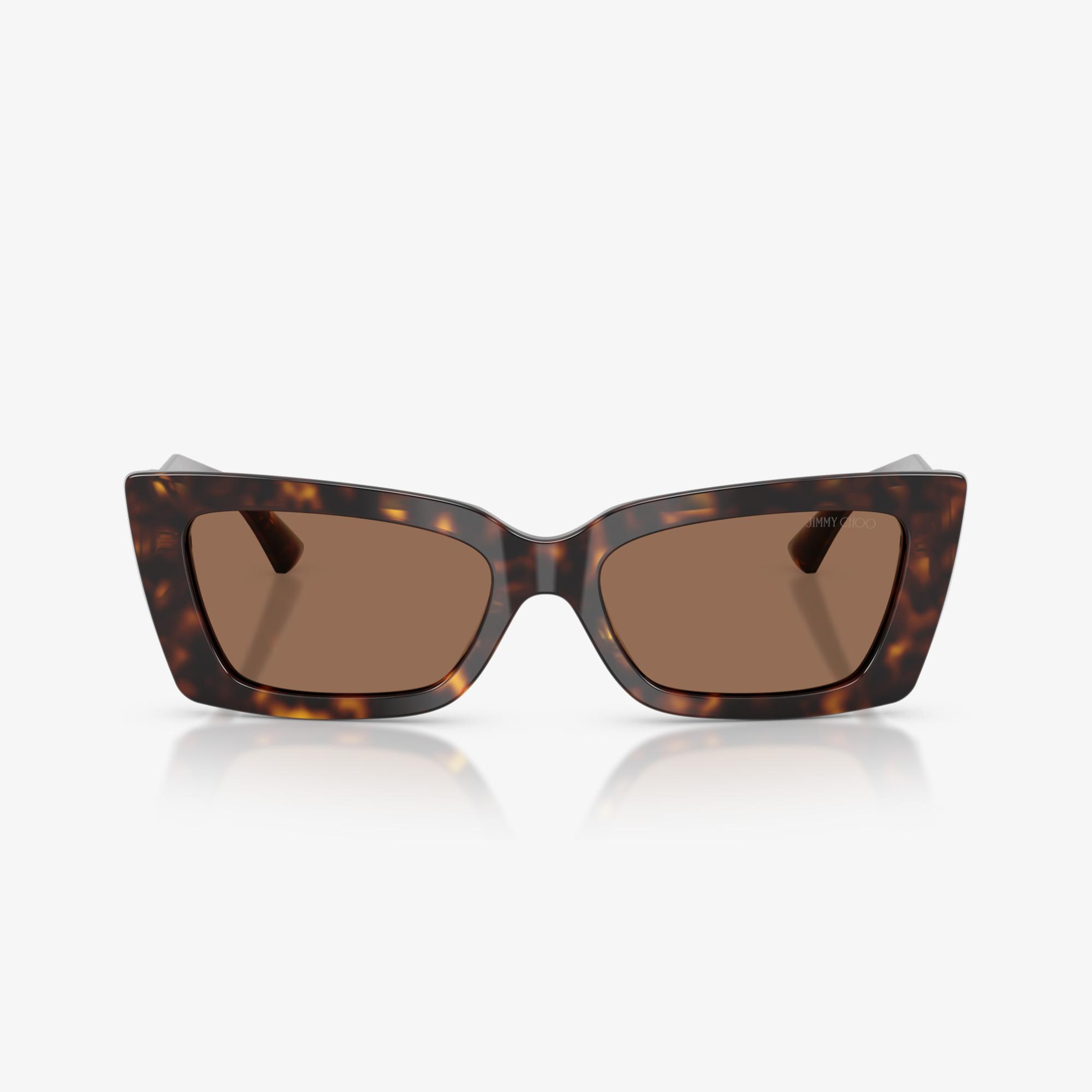 Jimmy Choo JC5037BU Kadın Kahverengi Güneş Gözlüğü