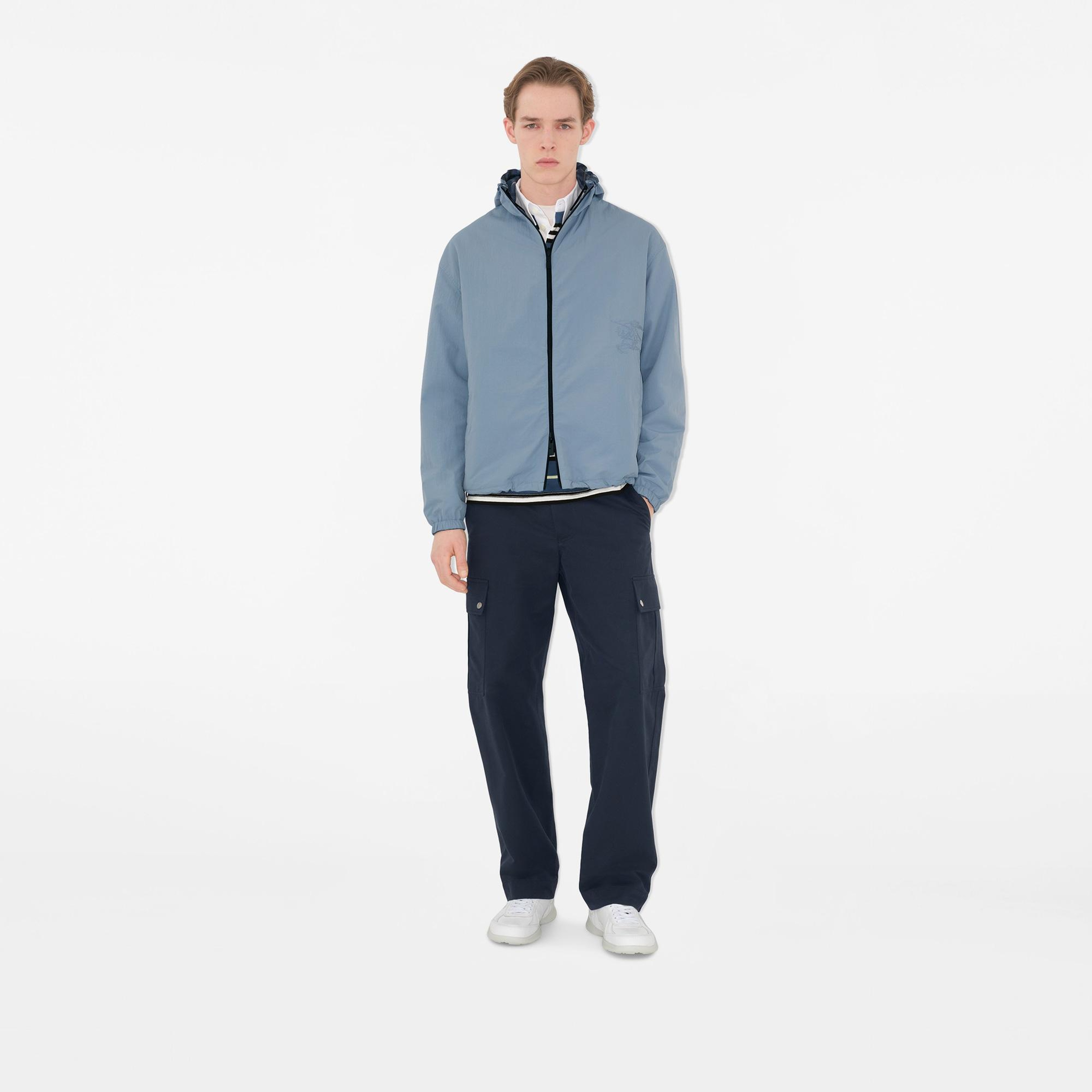 Burberry Leather Matrix Erkek Beyaz Sneaker