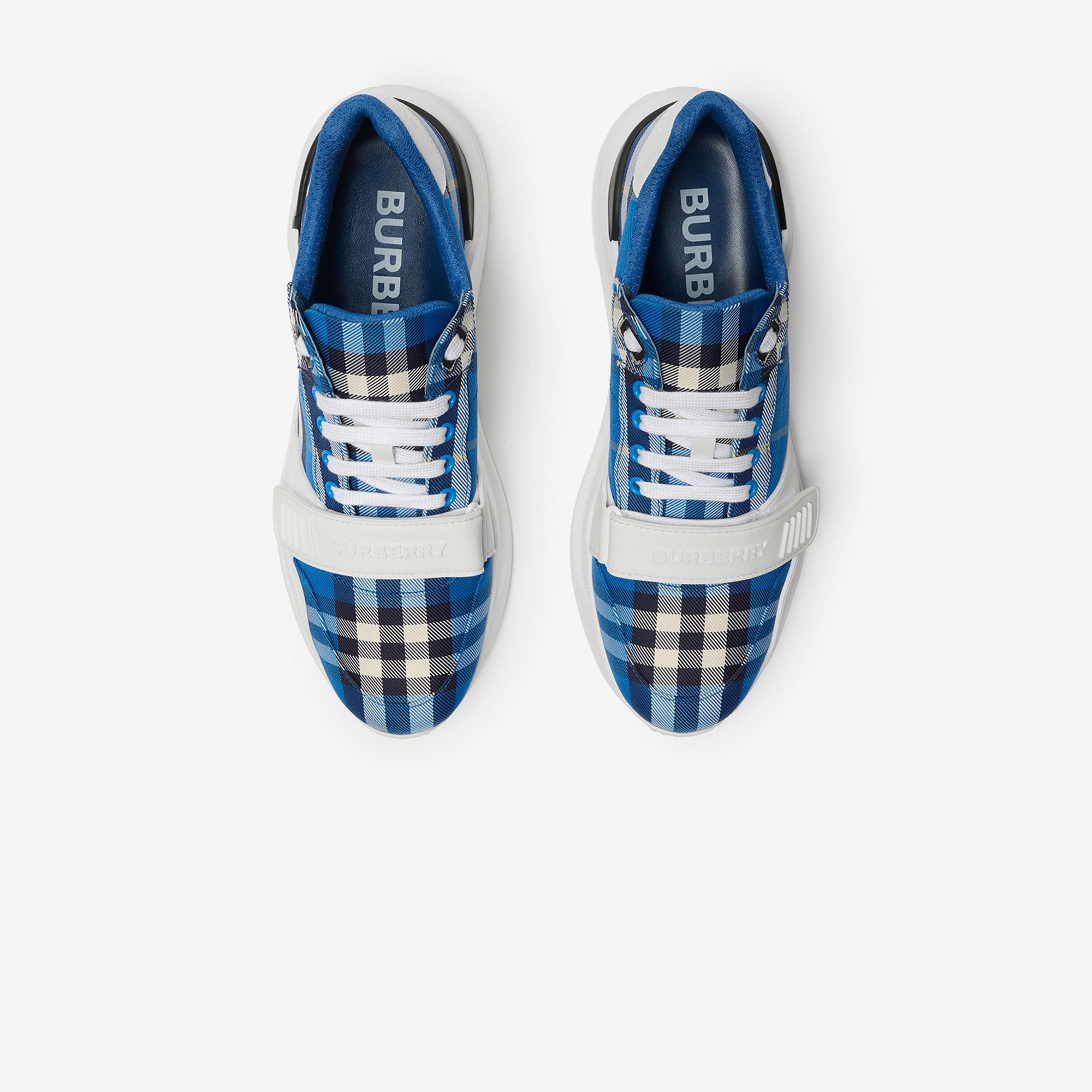 Burberry Check Erkek Mavi Sneaker