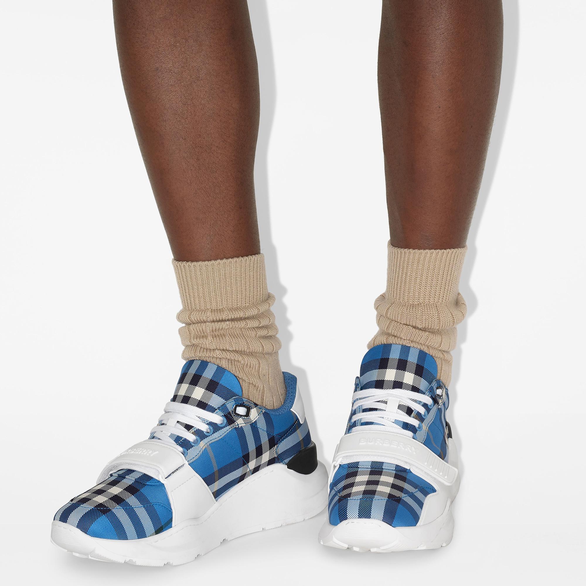 Burberry Check Erkek Mavi Sneaker