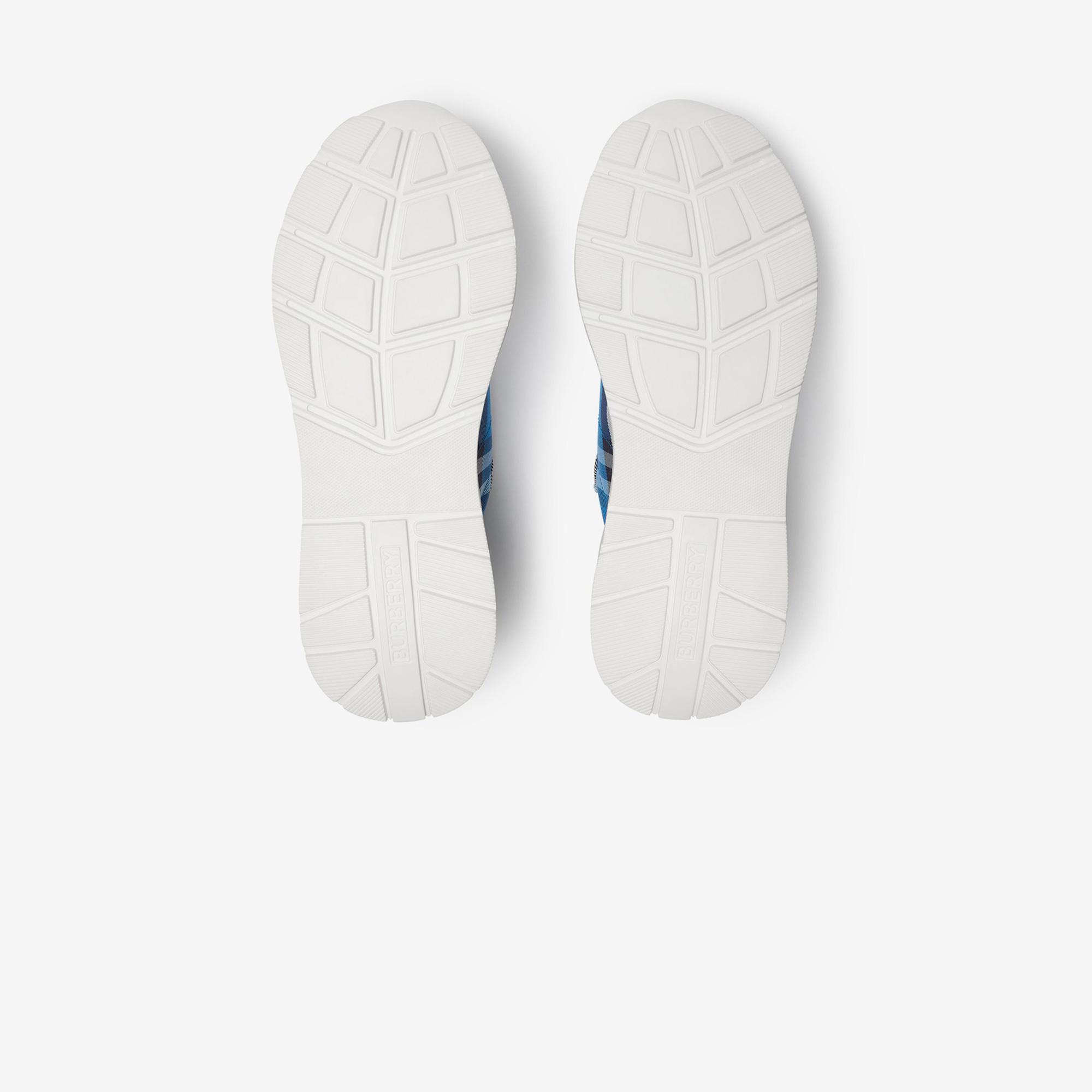 Burberry Check Erkek Mavi Sneaker