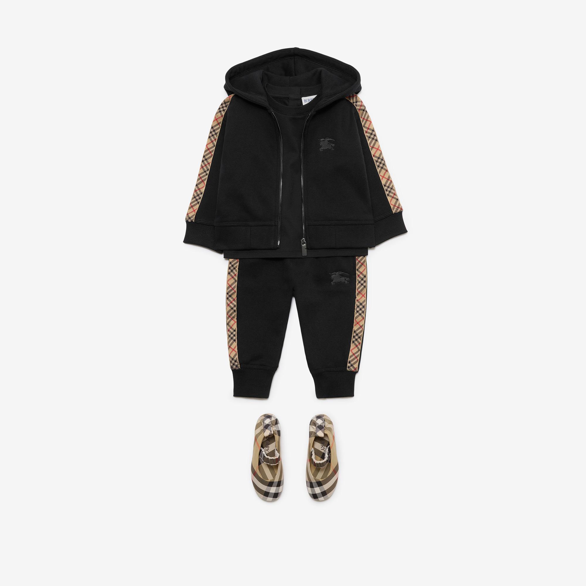 Burberry Çocuk Siyah Hoodie