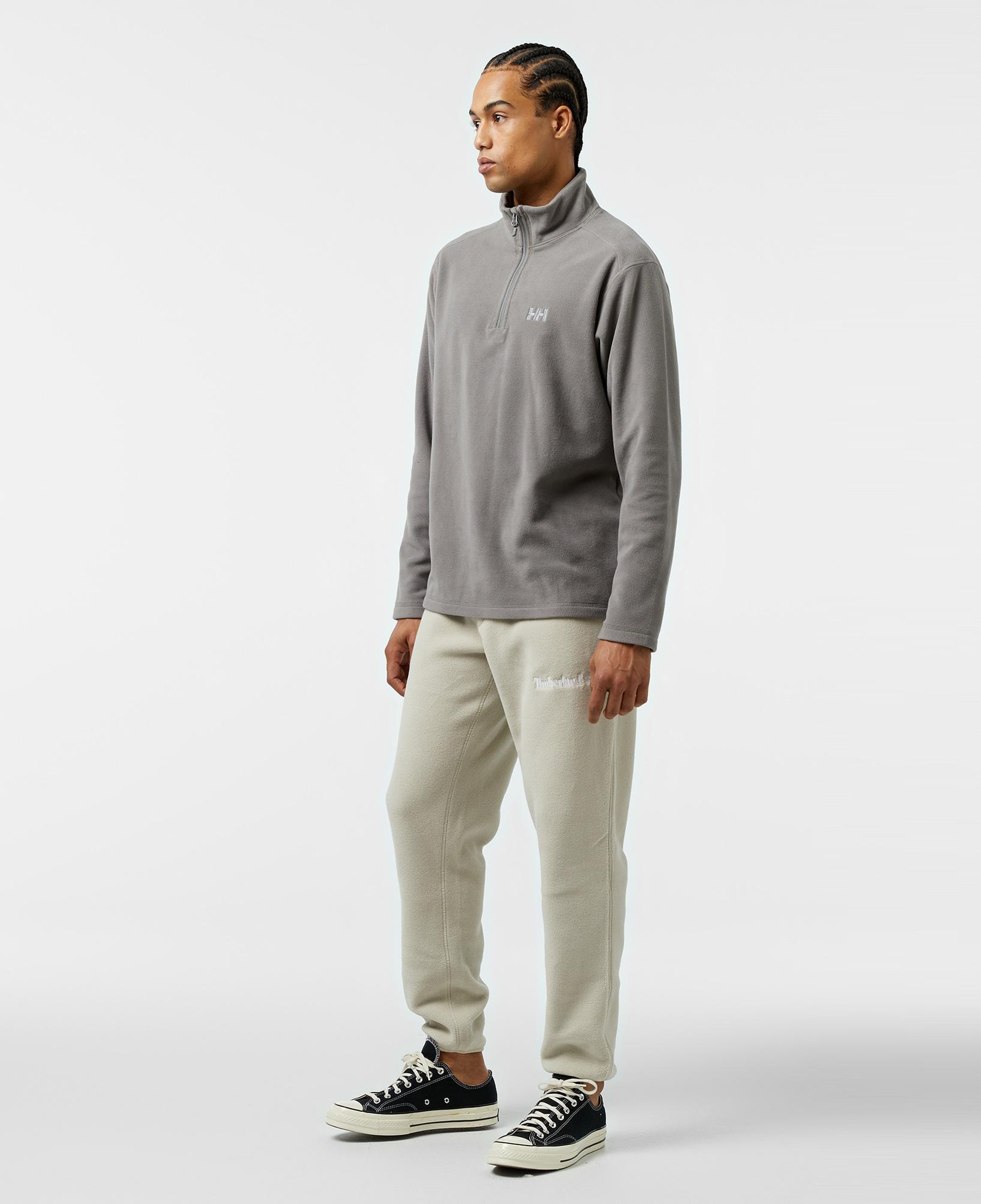 Helly Hansen Mount Polar Fleece Erkek Gri Sweatshirt