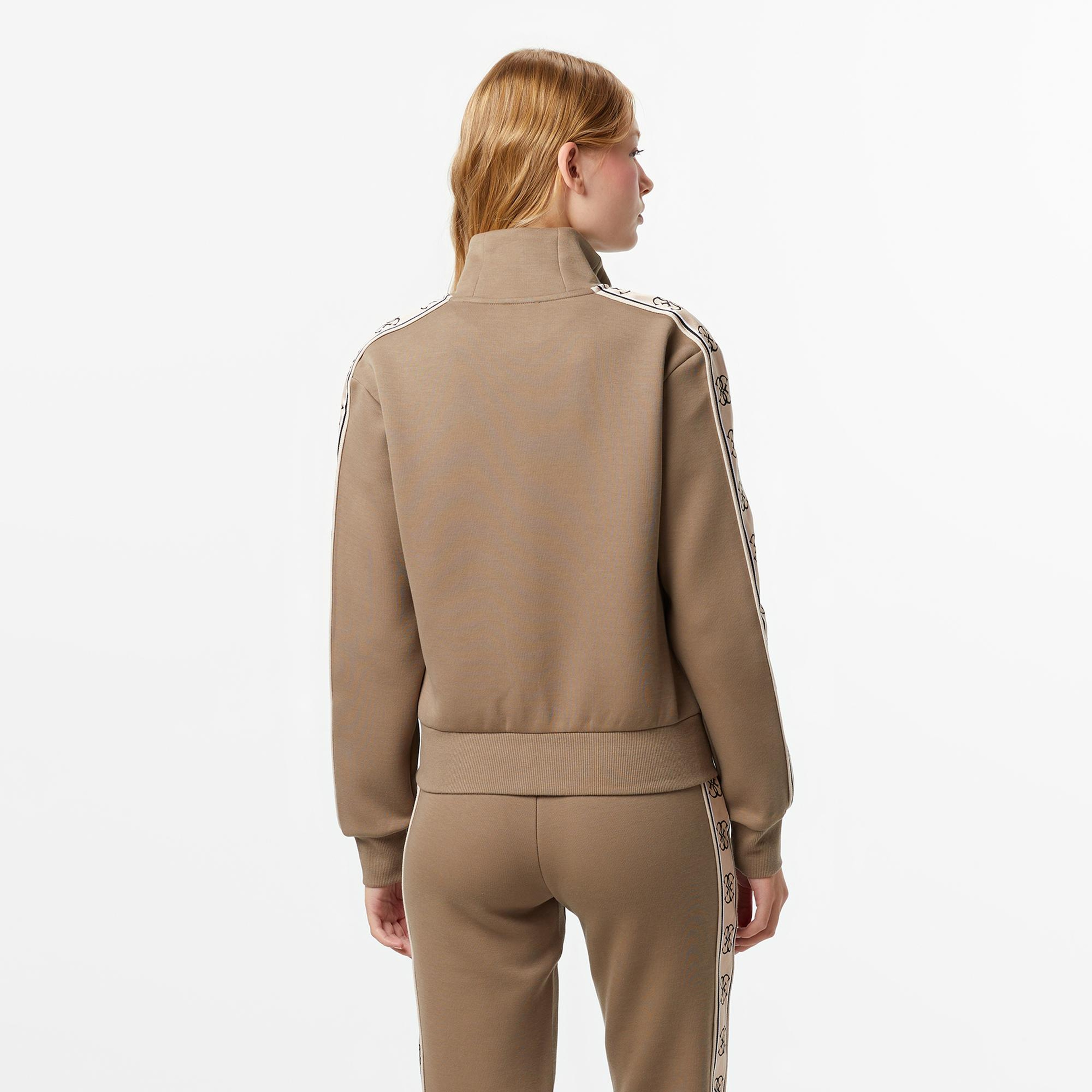 Guess Britney Kadın Kahverengi Sweatshirt