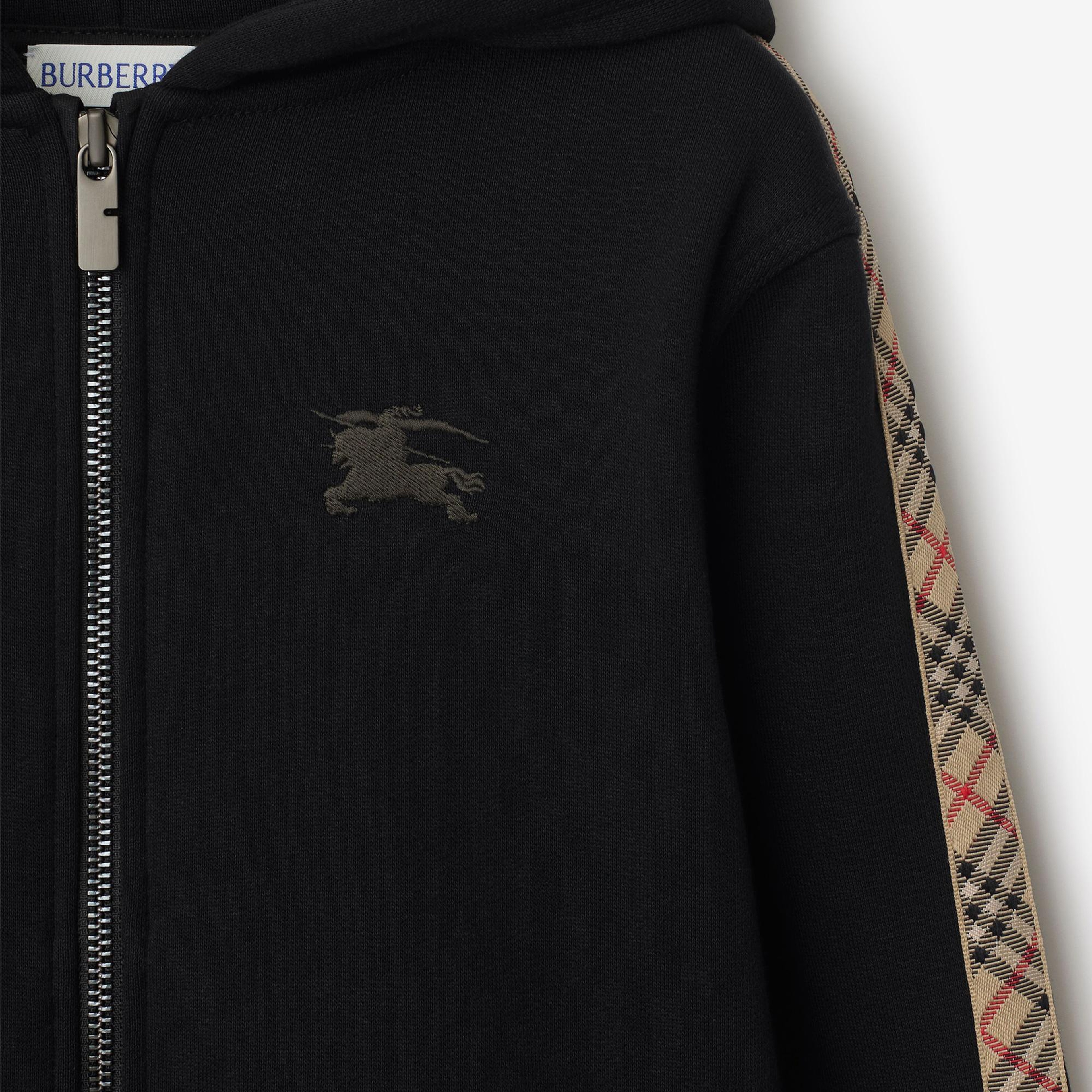 Burberry Çocuk Siyah Hoodie